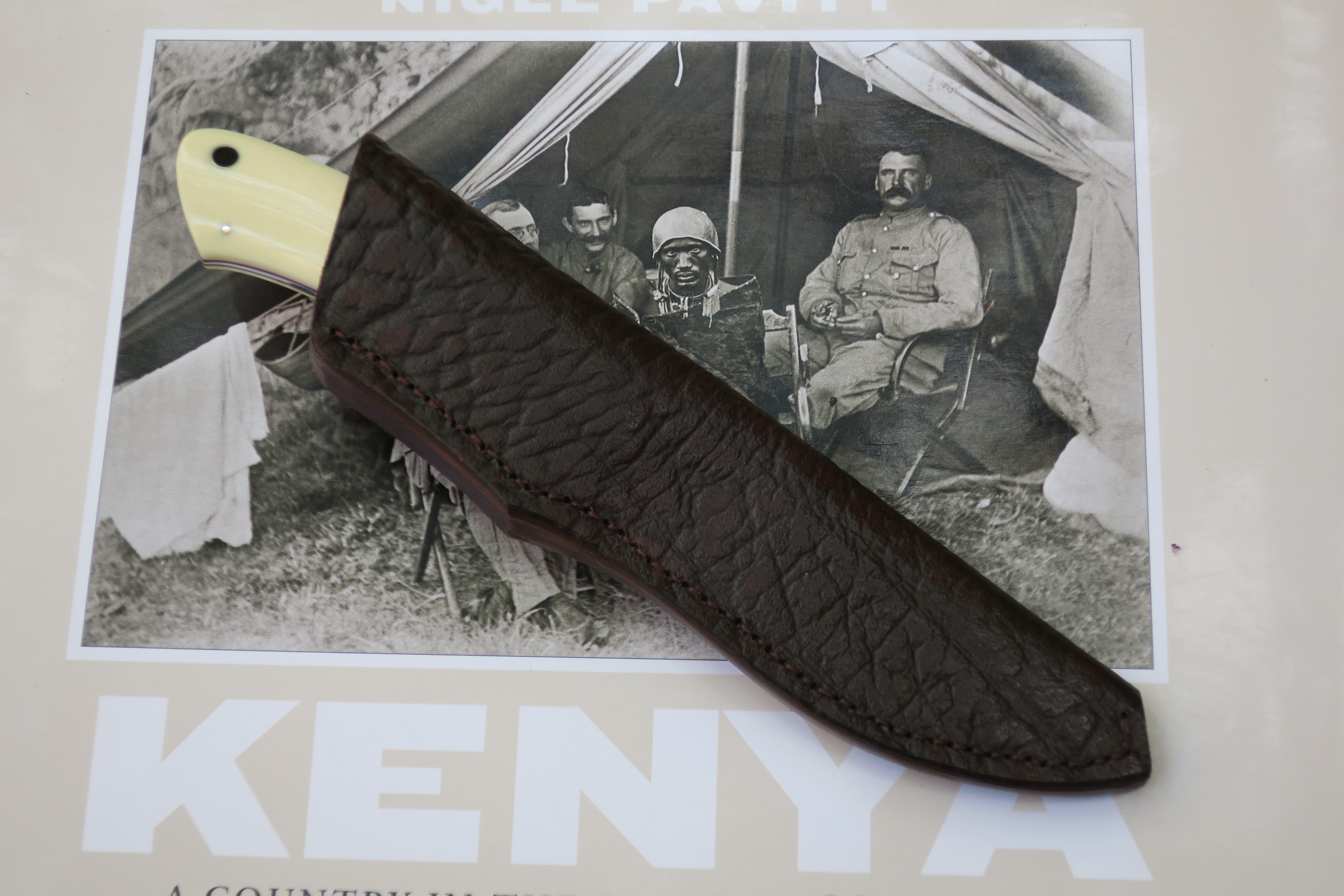 Hippo Tooth Drop Point Hunter      ** Very Rare ** - 7
