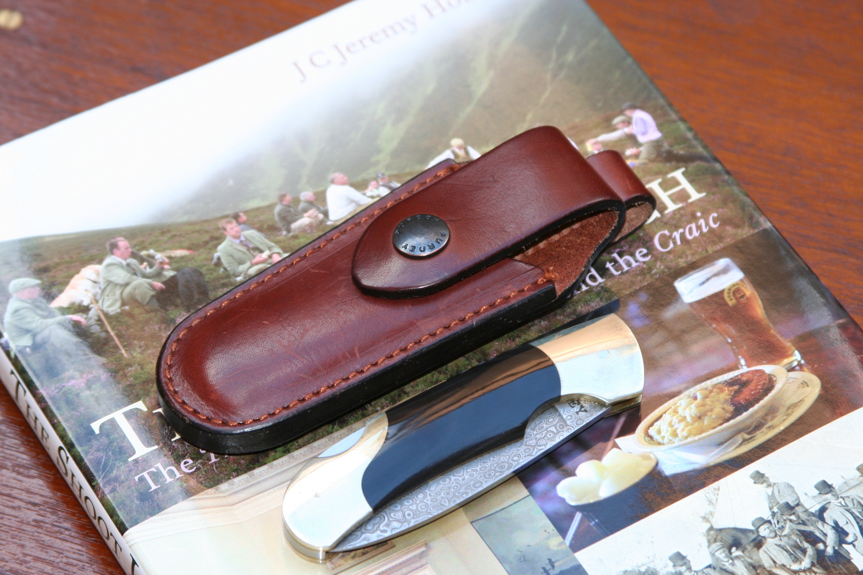 Purdey - Large Pocket Knife in Buffalo Horn  - 3