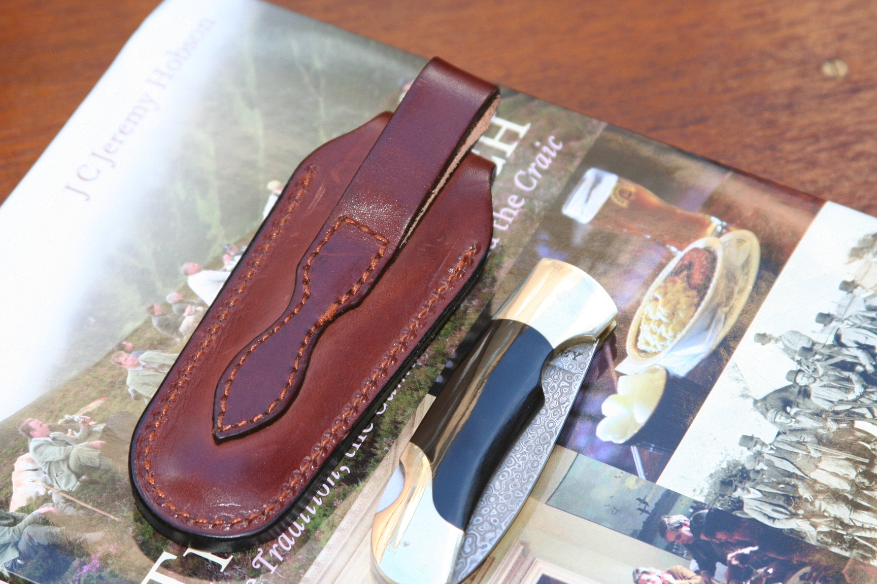Purdey - Large Pocket Knife in Buffalo Horn  - 4