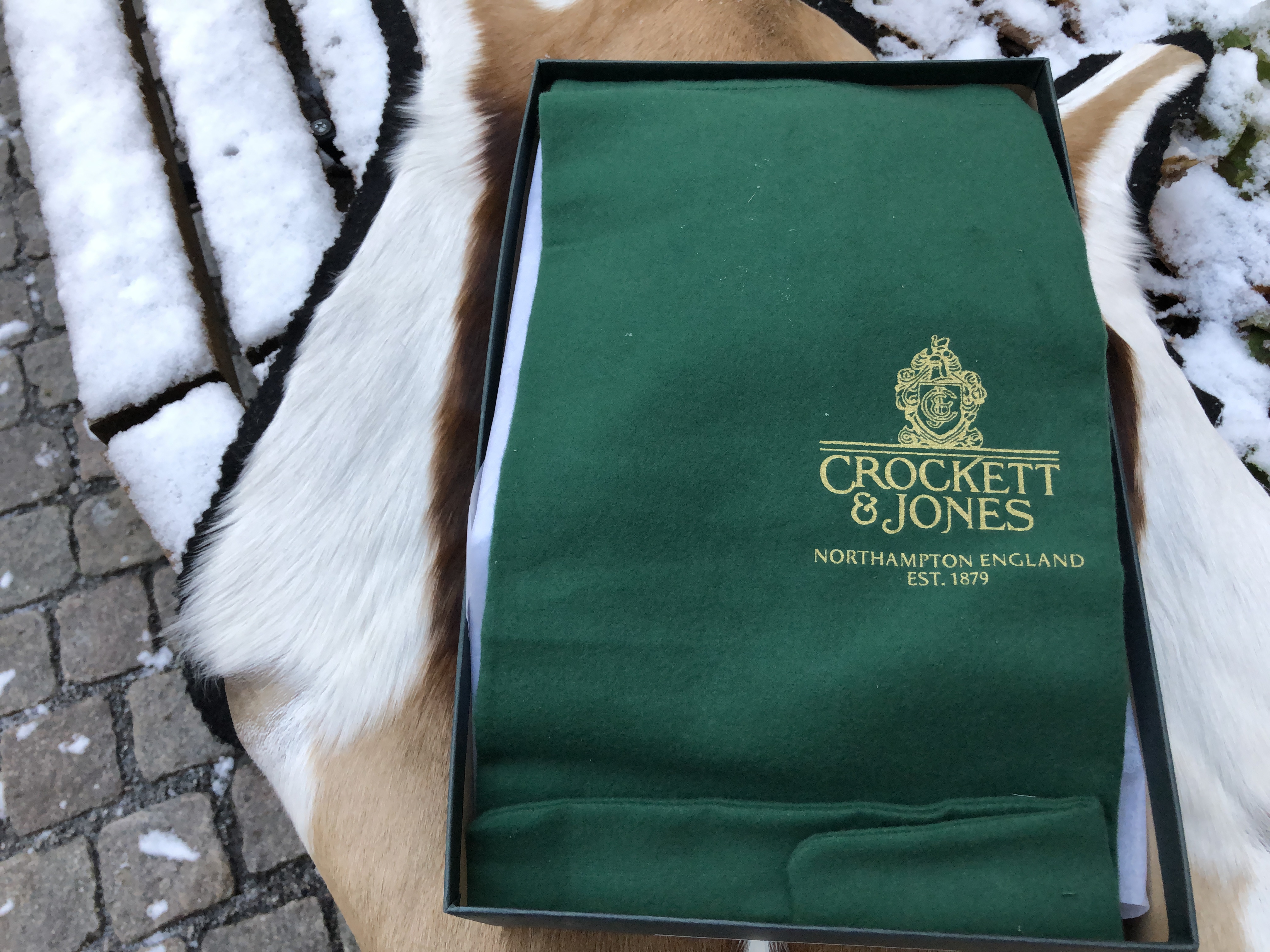 ** ETT PAR ** - 2000:- Rabatt  DAMKÄNGA Crockett & Jones "Barnwell" - Klassisk Jaktkänga - 7