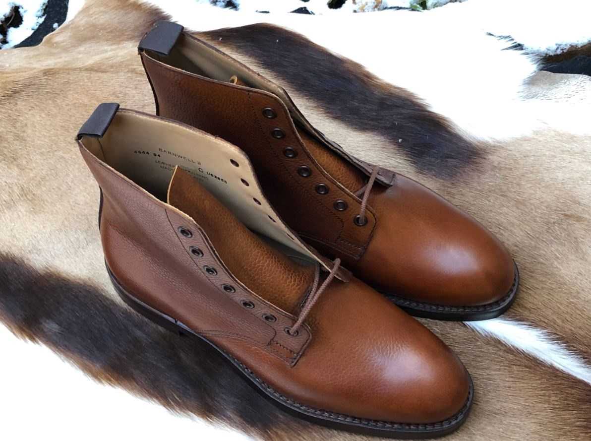 ** ETT PAR ** - 2000:- Rabatt  DAMKÄNGA Crockett & Jones "Barnwell" - Klassisk Jaktkänga