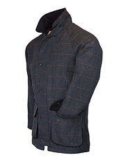 Engelsk Tweed - Derby Tweed Shooting Jacket -BLUE TWEED 