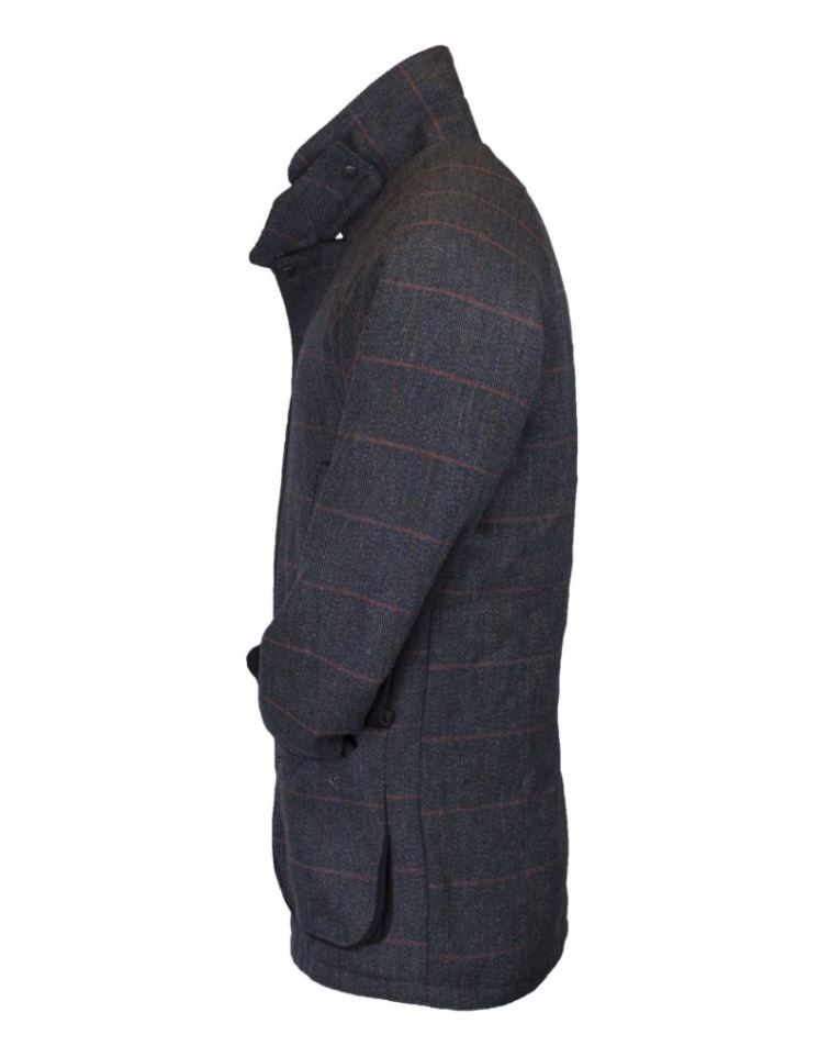 Engelsk Tweed - Derby Tweed Shooting Jacket -BLUE TWEED  - 4