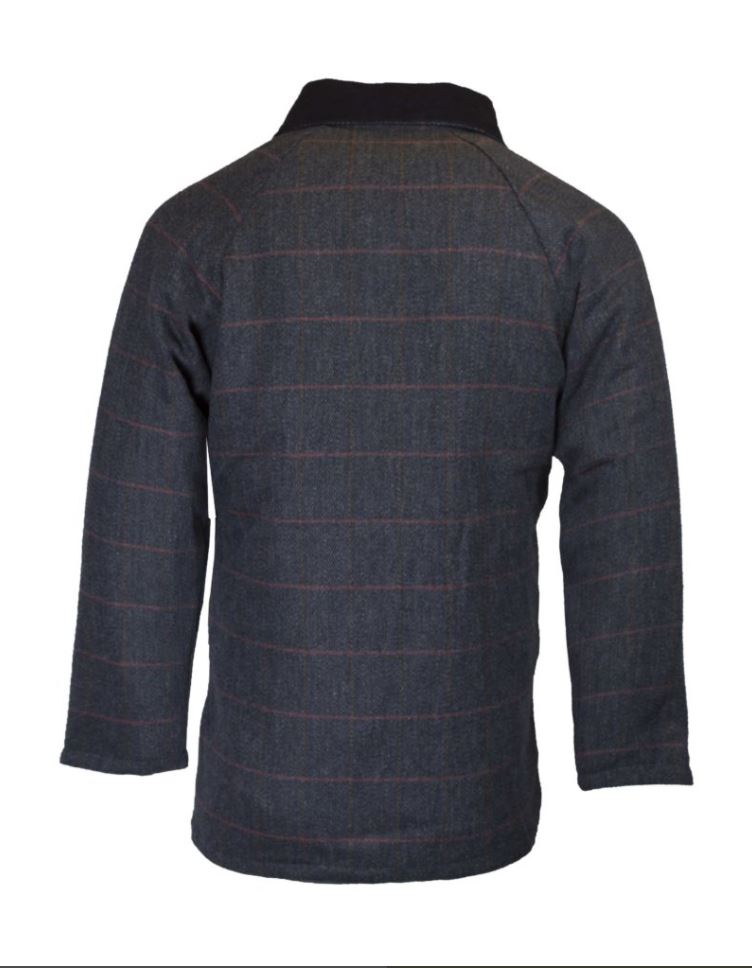 Engelsk Tweed - Derby Tweed Shooting Jacket -BLUE TWEED  - 3
