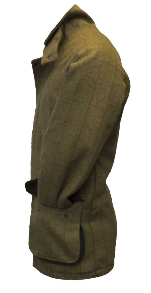 Engelsk Tweed - Derby Tweed Shooting Jacket - LIGHT SAGE - 5