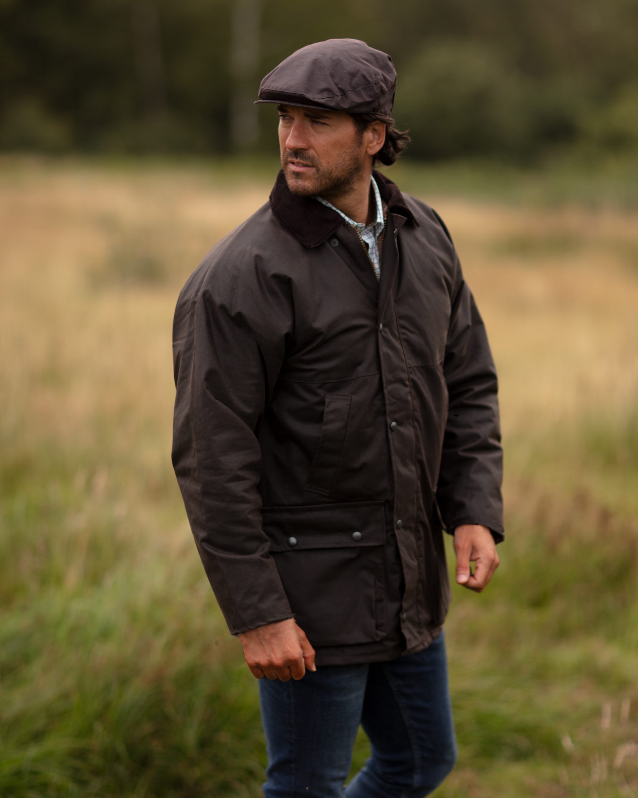 70% RABATT - Men's Padded Wax Jacket  - 100% Waxed Cotton   - 2