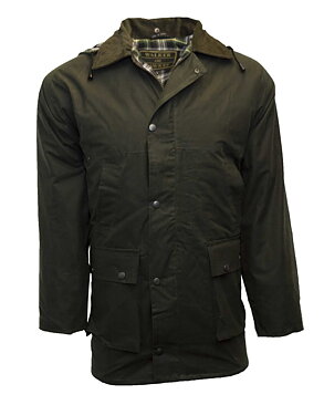 70% RABATT - Men's Padded Wax Jacket  - 100% Waxed Cotton   - 3