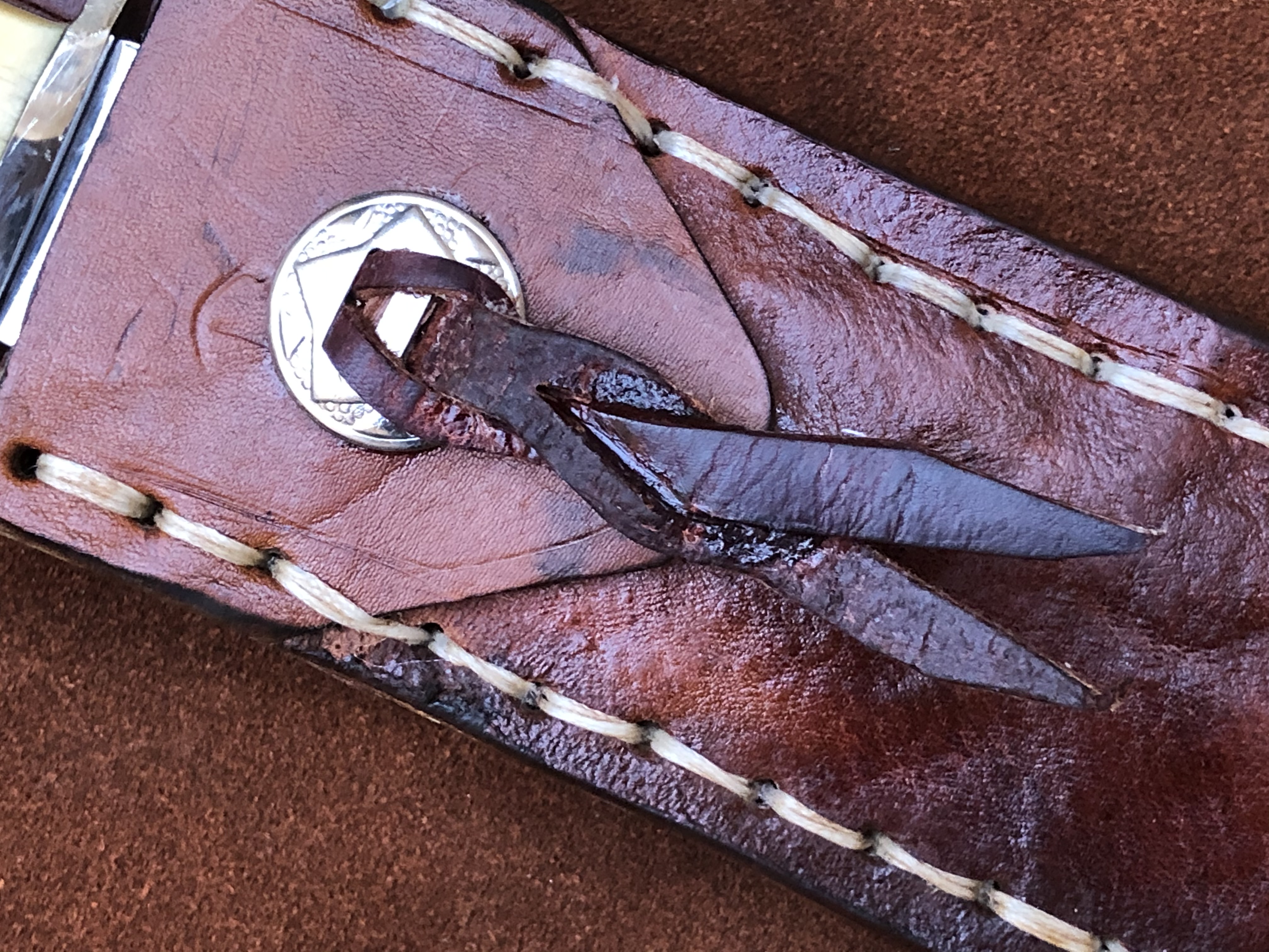 Vintage Bowie Knife 1970-tal - Customskida! - 8