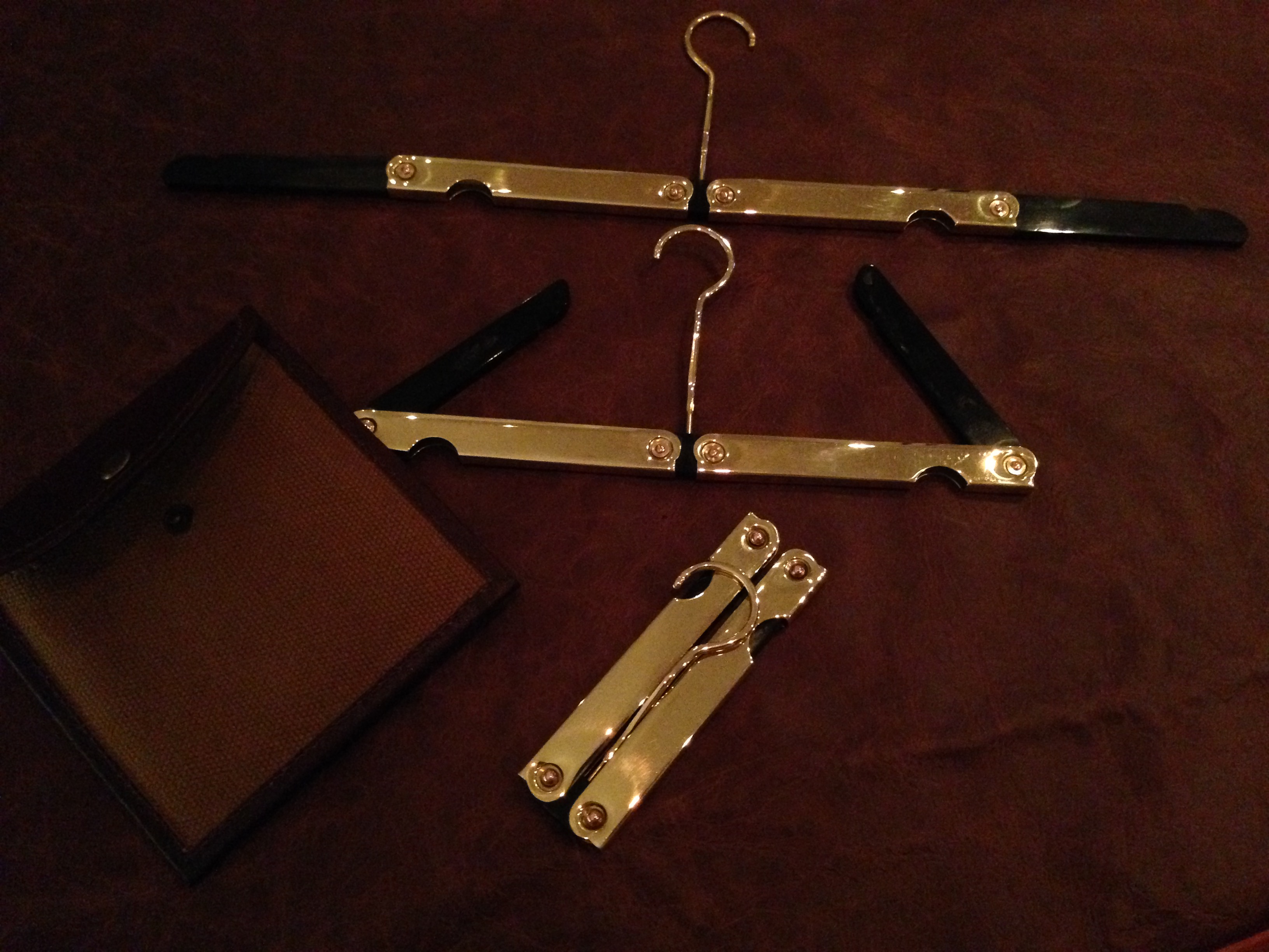 DUFFERIN TRAVEL HANGER SET - Mässing & Buffelhorn - 6