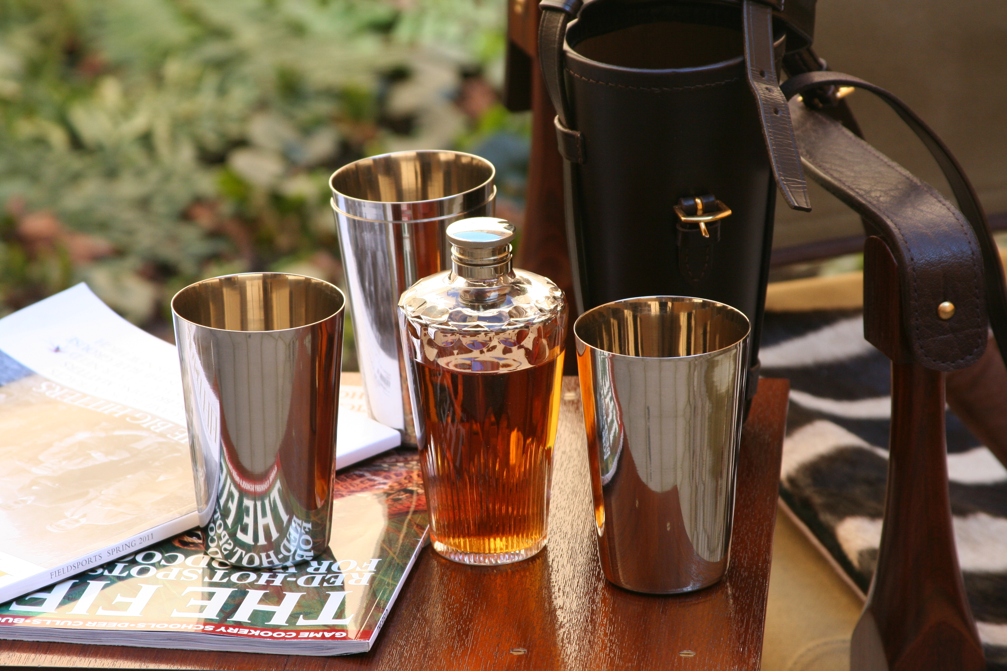 Hunting Flask - en klassisk Safari-accessoar