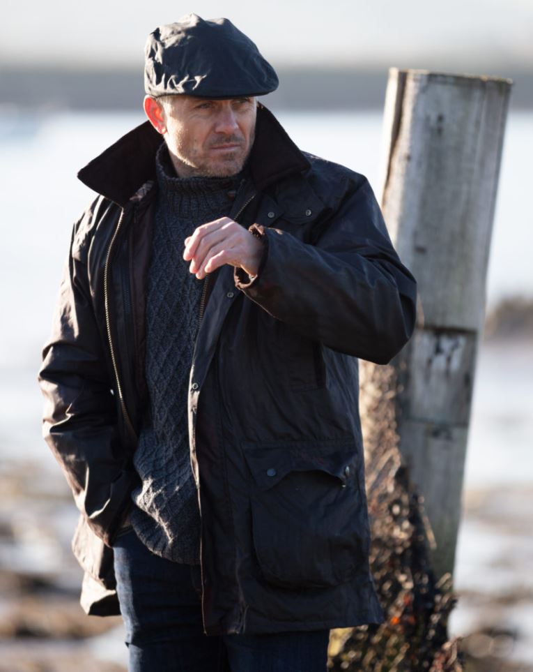 Inklusive vadderad väst - Oljerock Greendale  - 100% Waxed Cotton  Padded Jacket - 4
