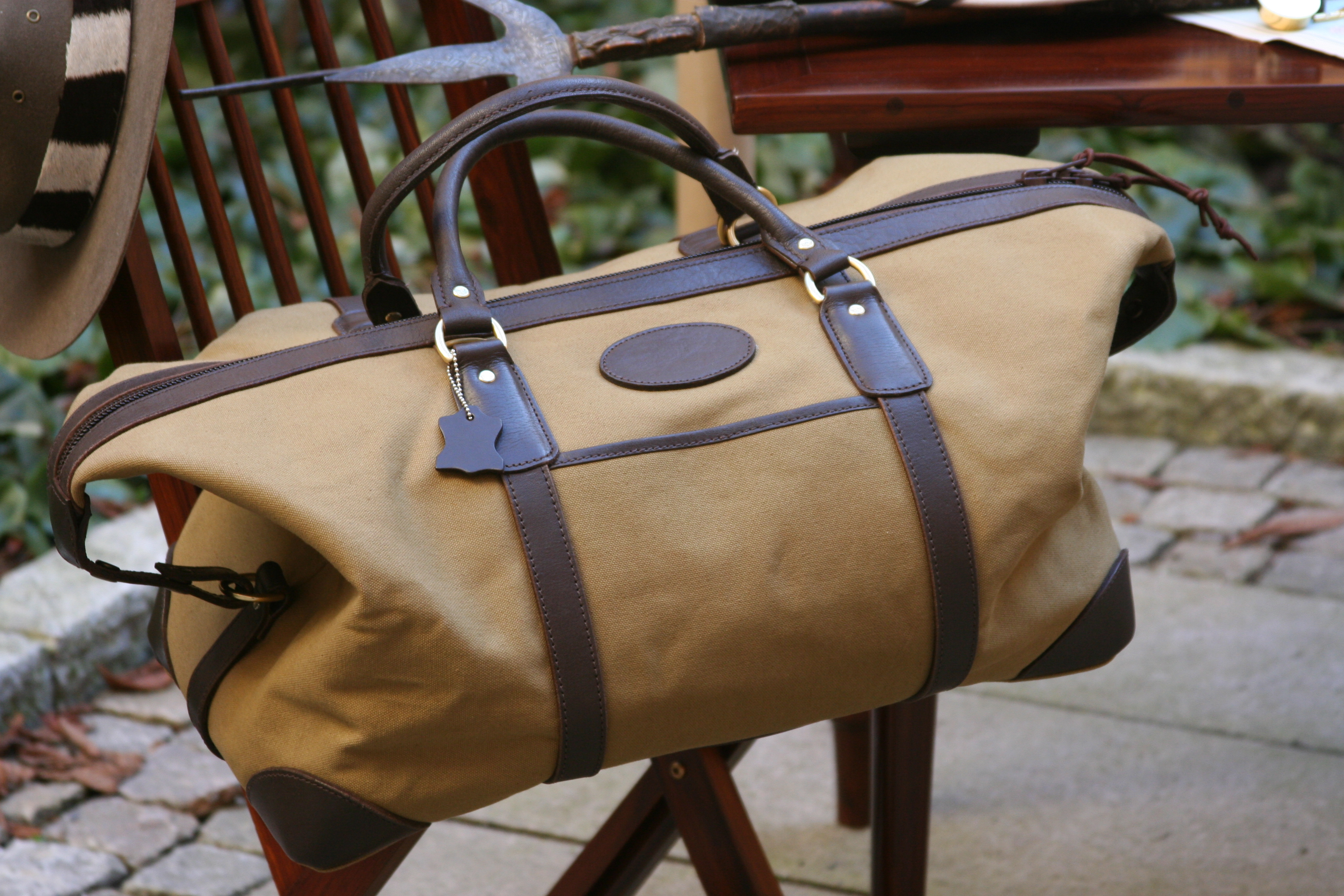 Canvas Utility Bag - Safari  - 5