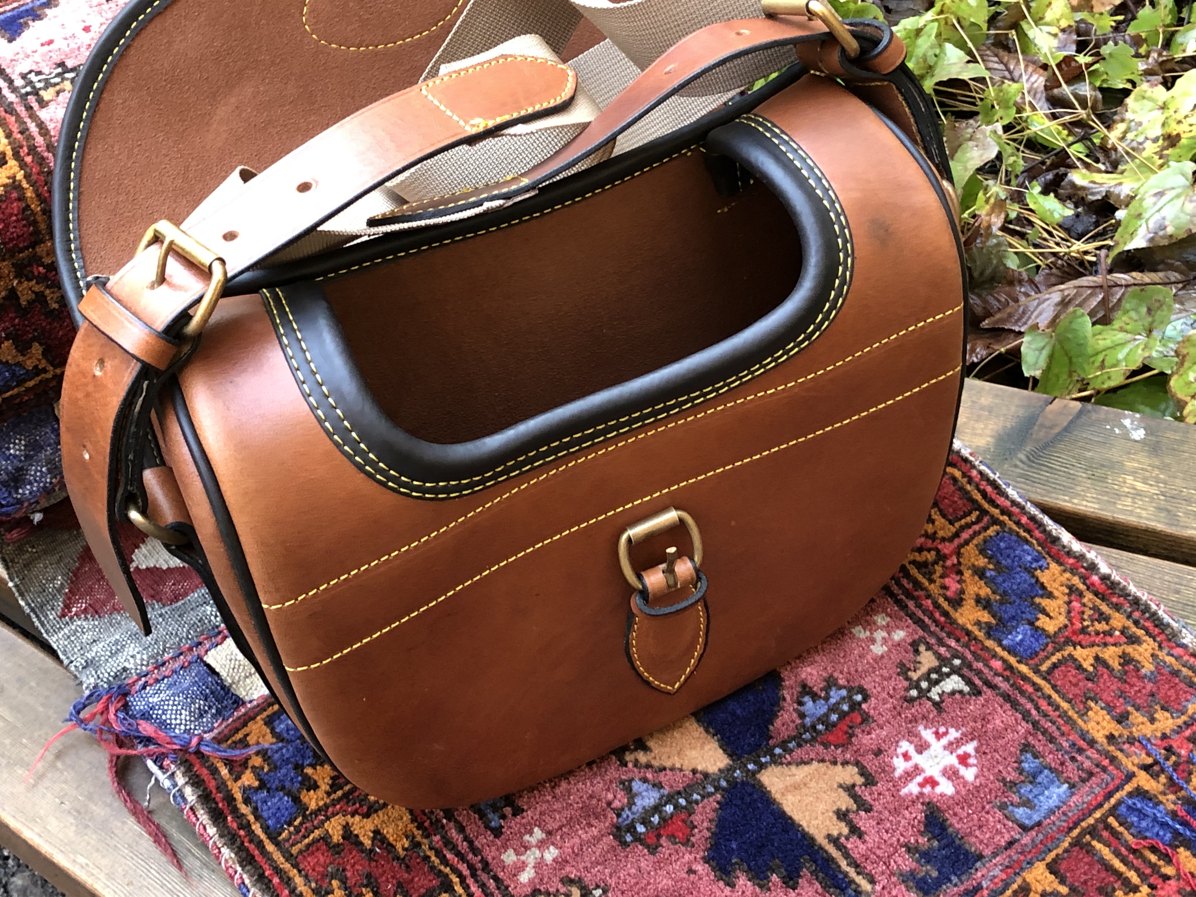 NU !!  50% RABATT*****  - Cartridge Bag  Tan – Superkvalitet!   - 3
