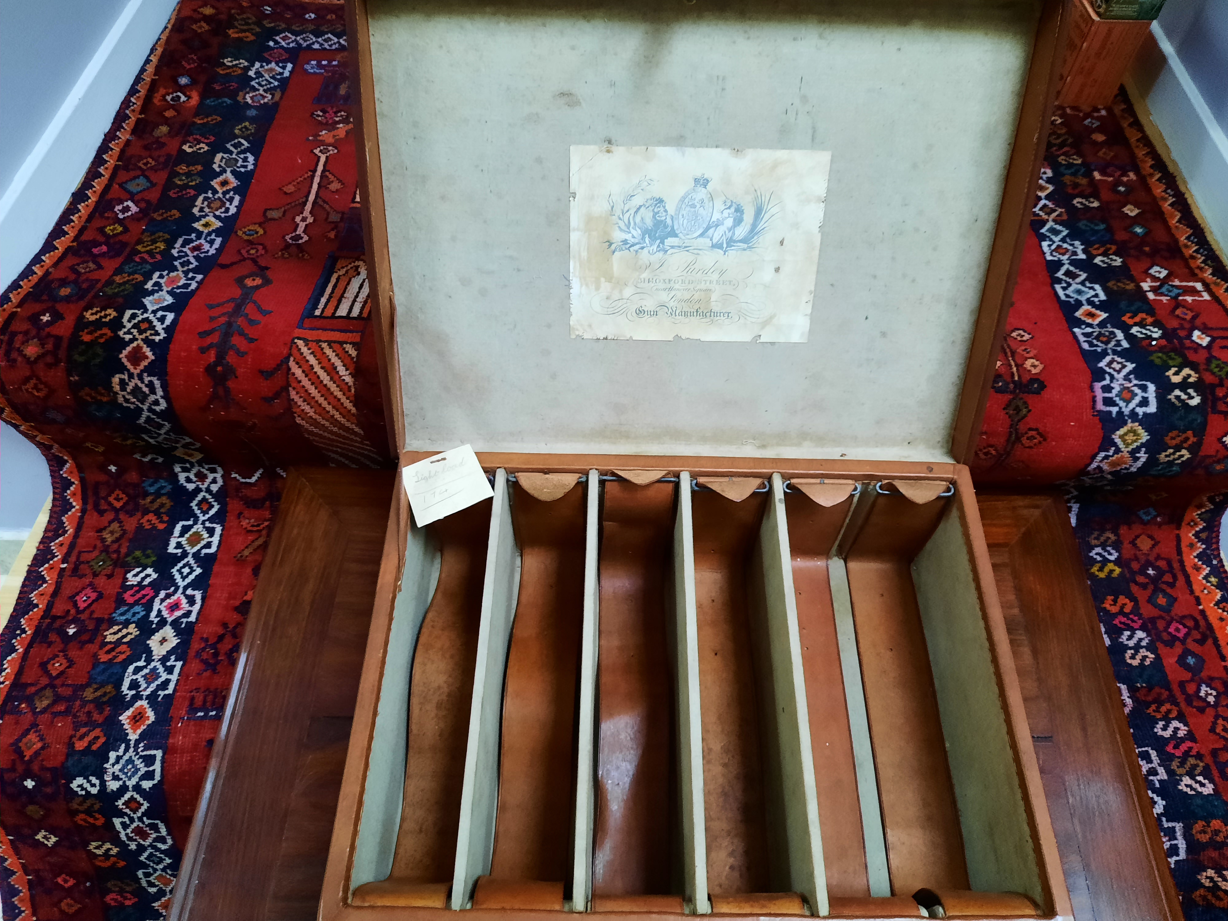 Magnifik PURDEY - Vintage Cartridge Case - Top Of The Line  SÅLD! - 16