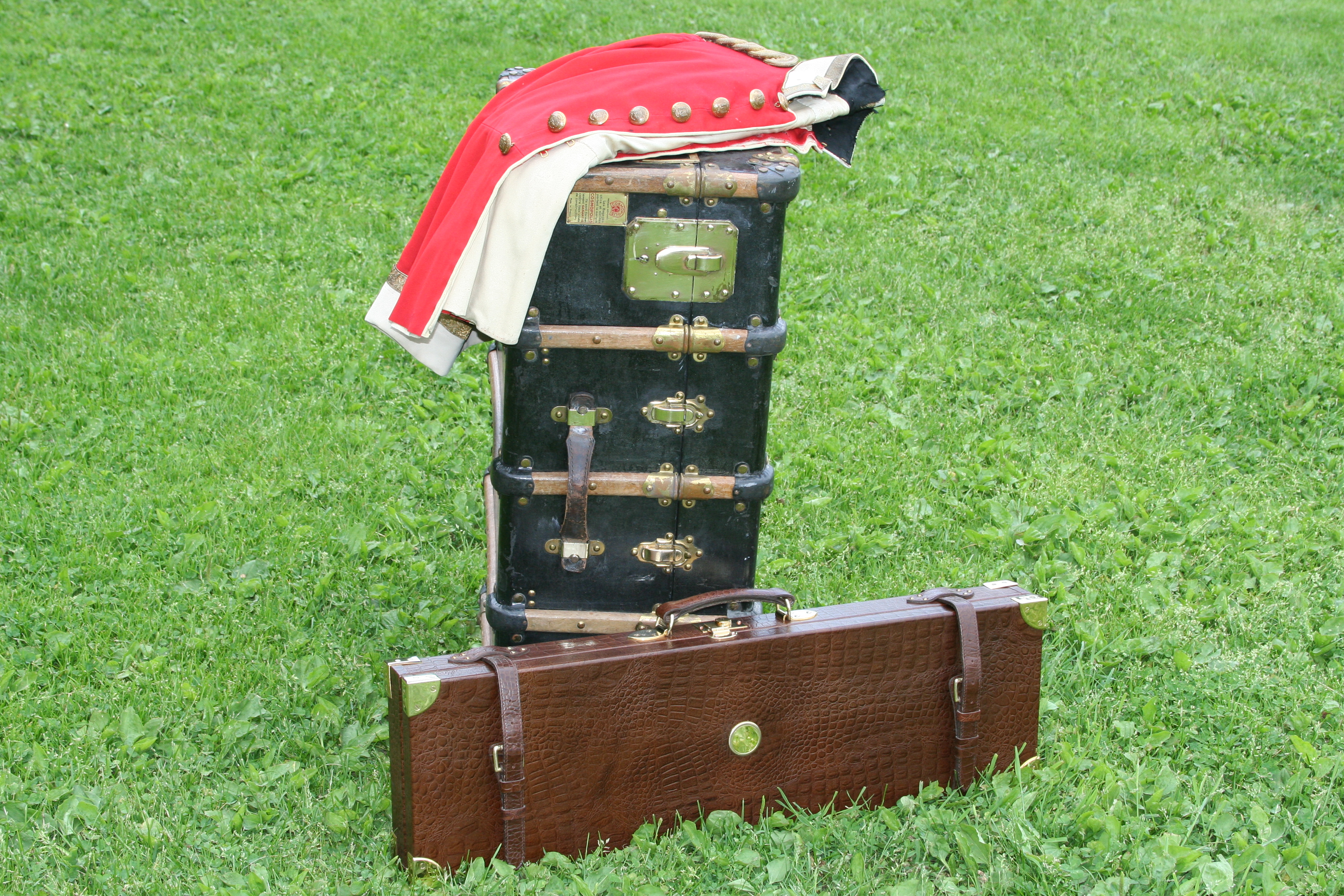Lädercase De Luxe - Präglat krokodilmönster - 14