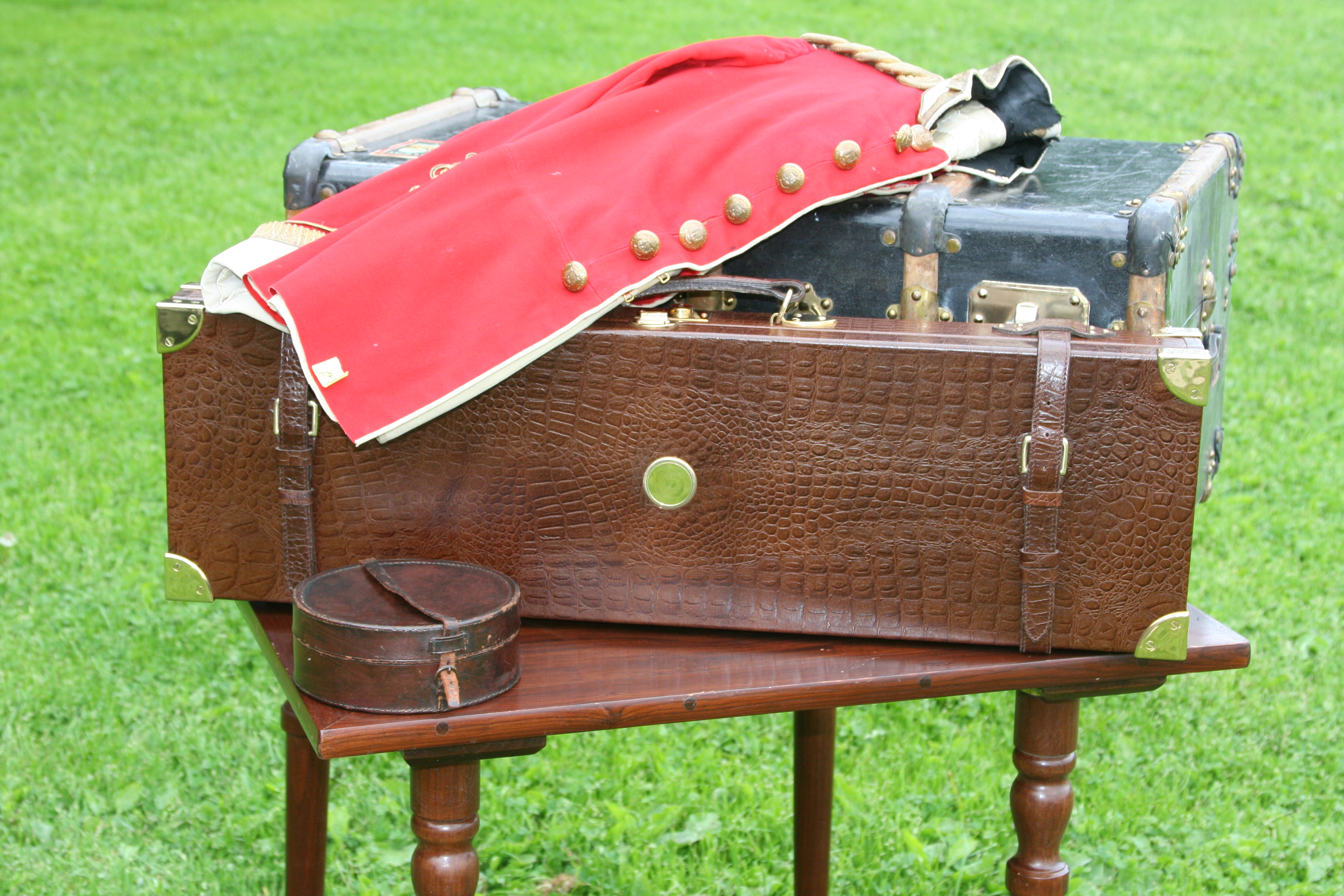 Lädercase De Luxe - Präglat krokodilmönster - 2