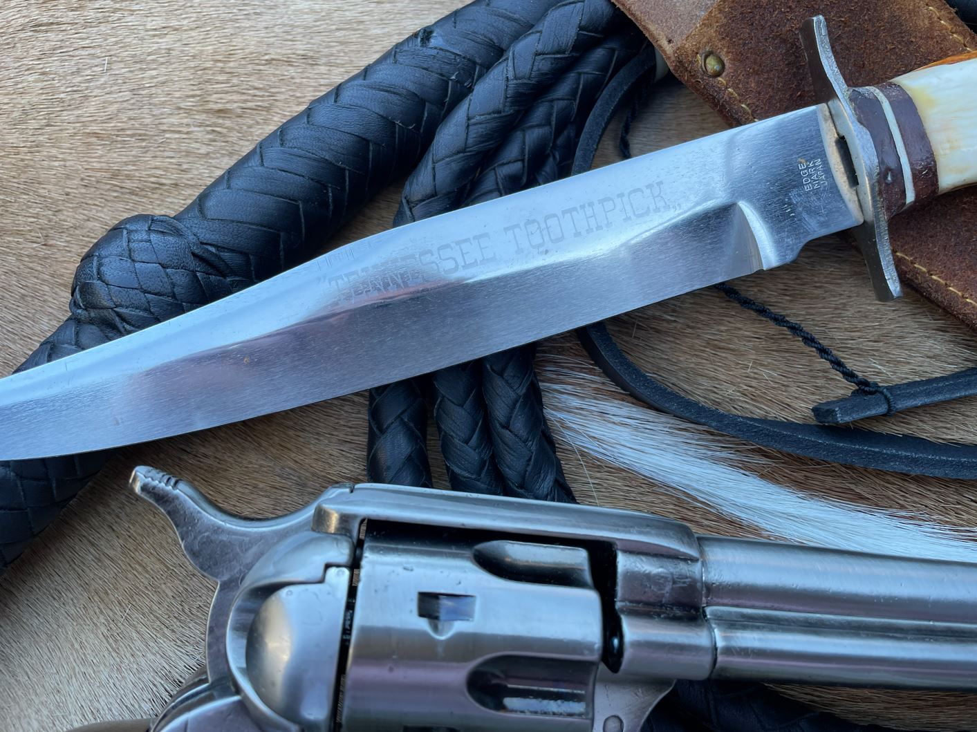 Vintage Tennessee Toothpick 34,3 cm Bowie Knife – Originalskick! - 2