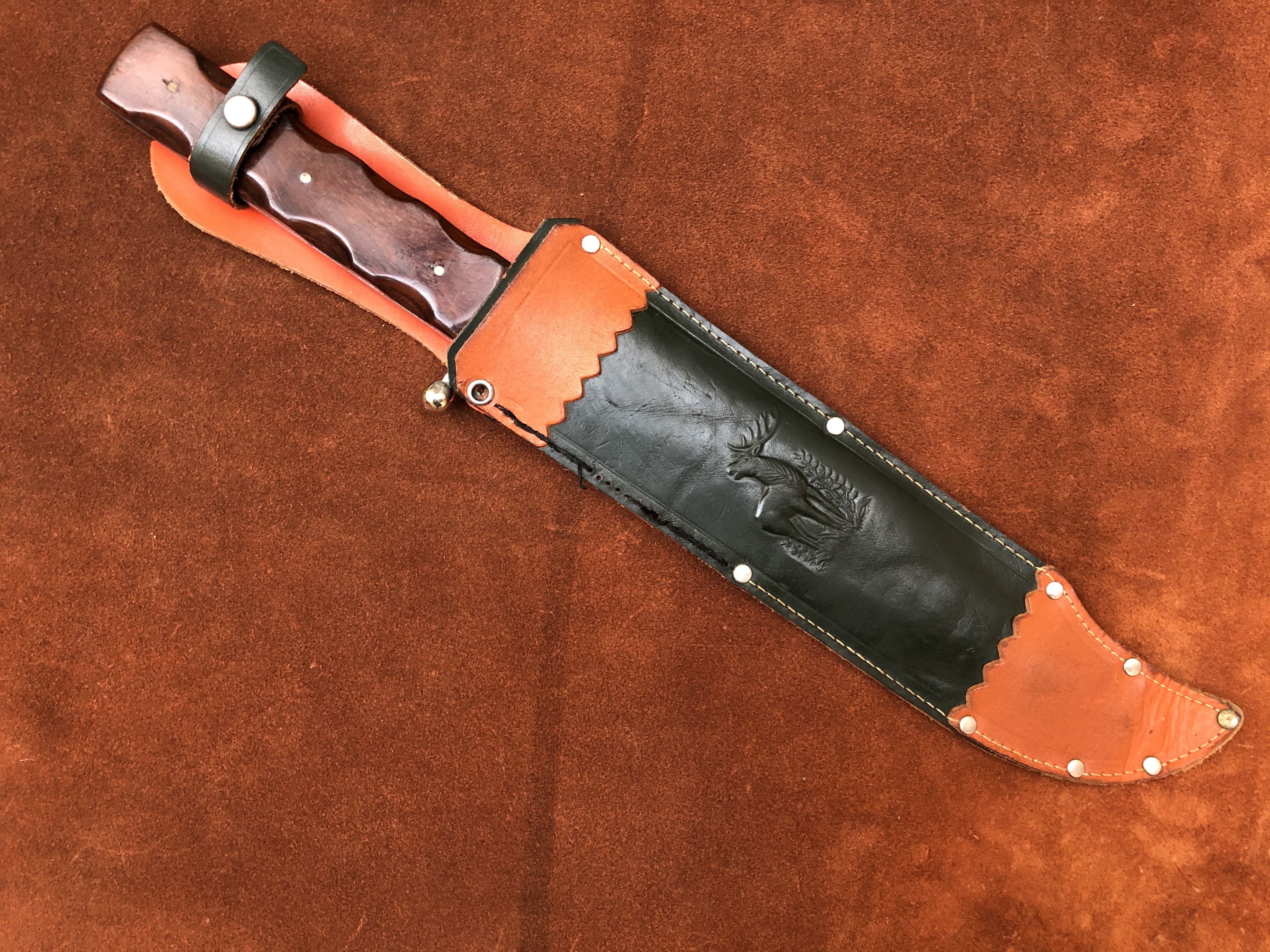 Vintage Bowie Knife 1970-tal - Stoooor Bowie! - 7