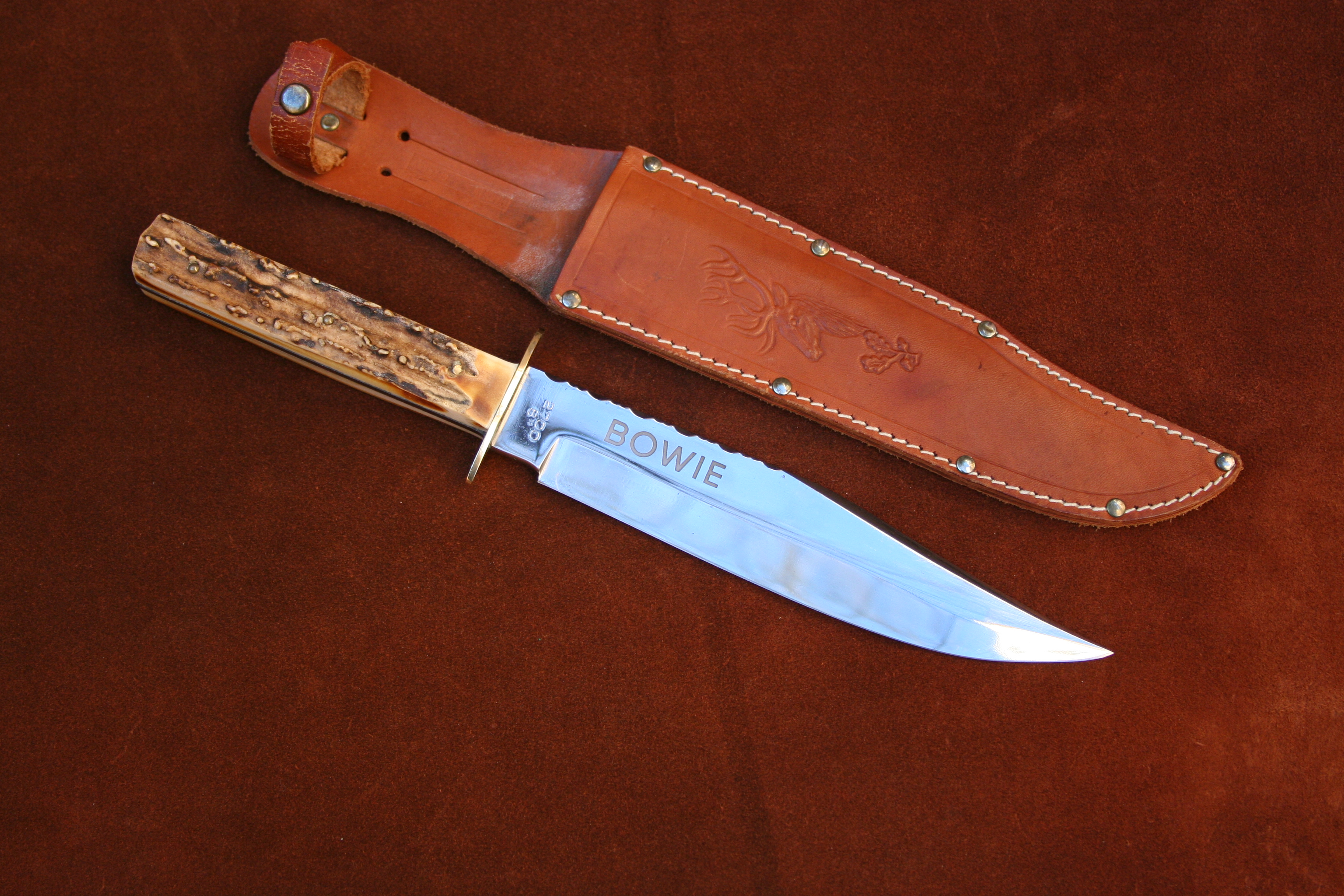 Vintage Bowie Knife 1970-tal - Rekonditionerad - 8