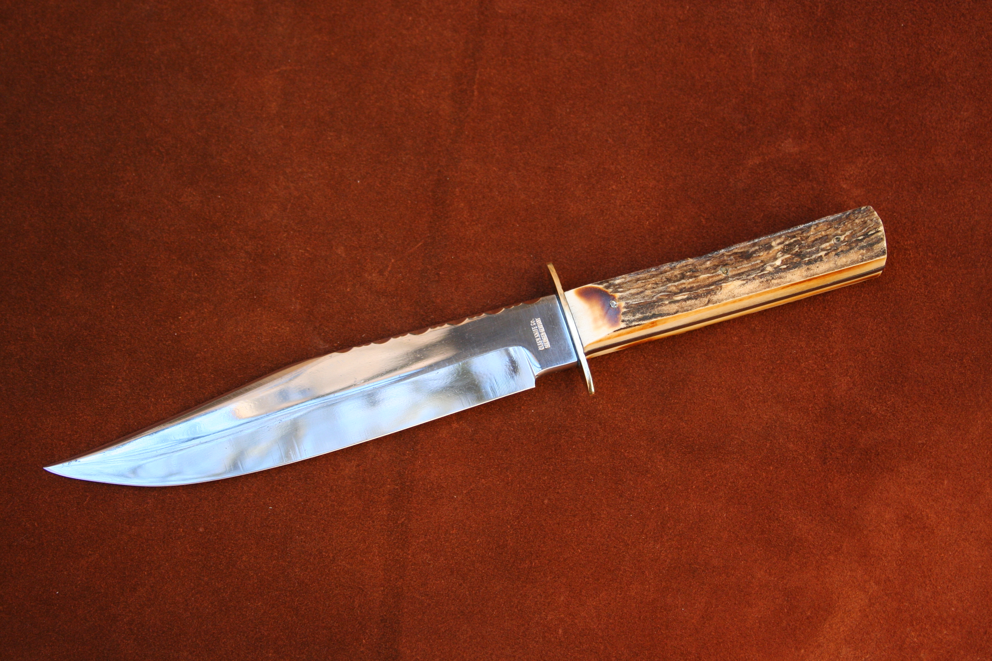 Vintage Bowie Knife 1970-tal - Rekonditionerad - 2