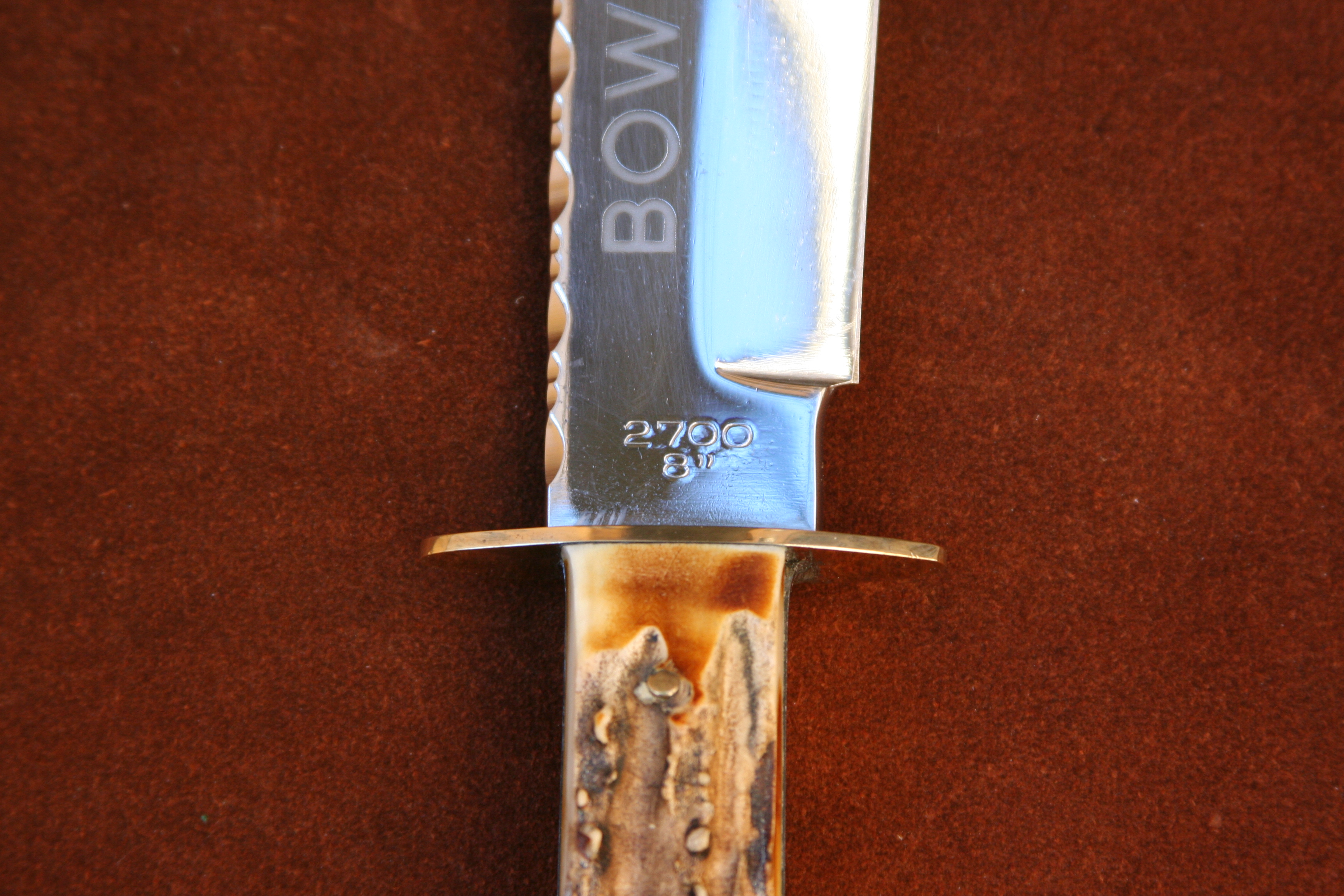 Vintage Bowie Knife 1970-tal - Rekonditionerad - 4