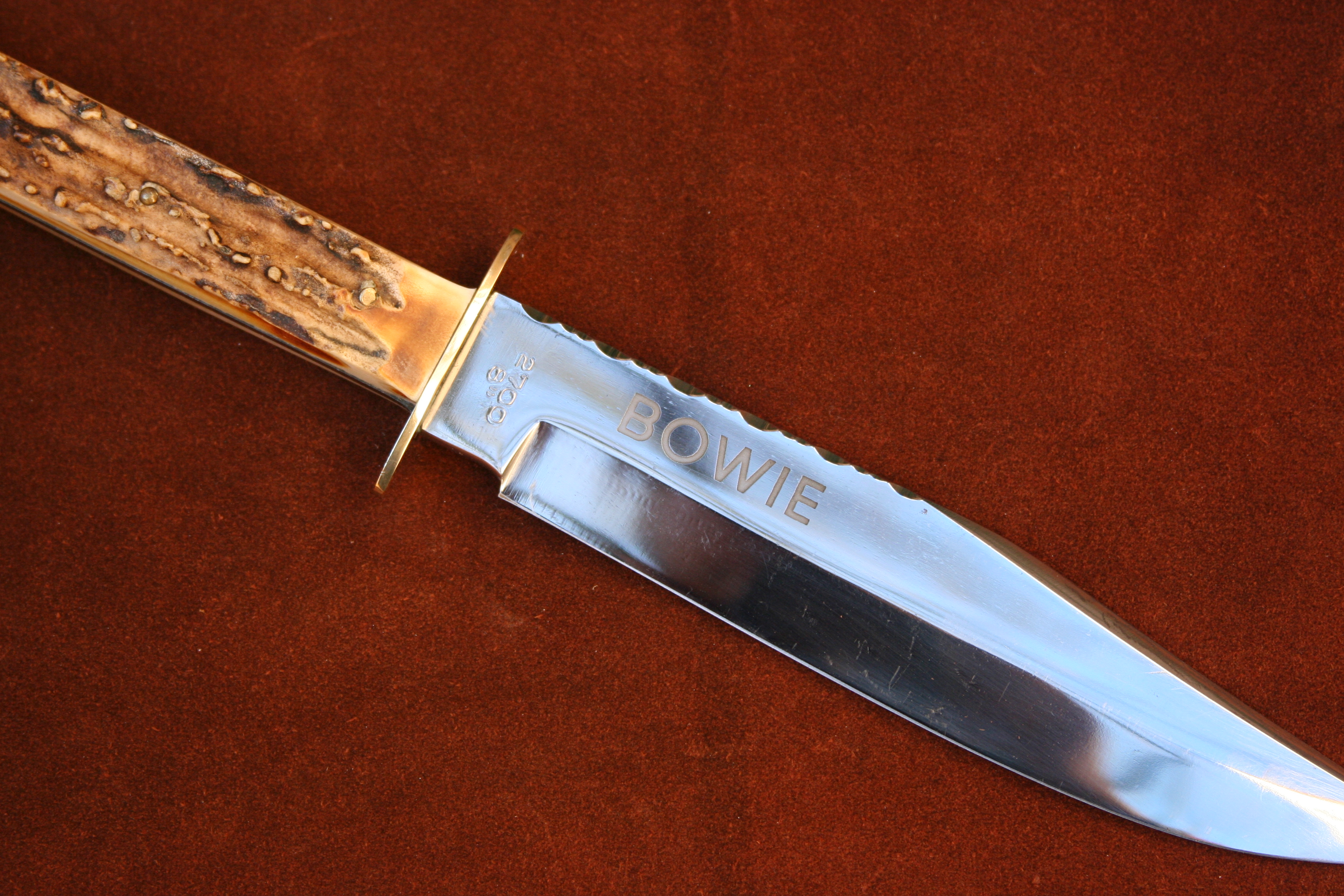 Vintage Bowie Knife 1970-tal - Rekonditionerad - 10