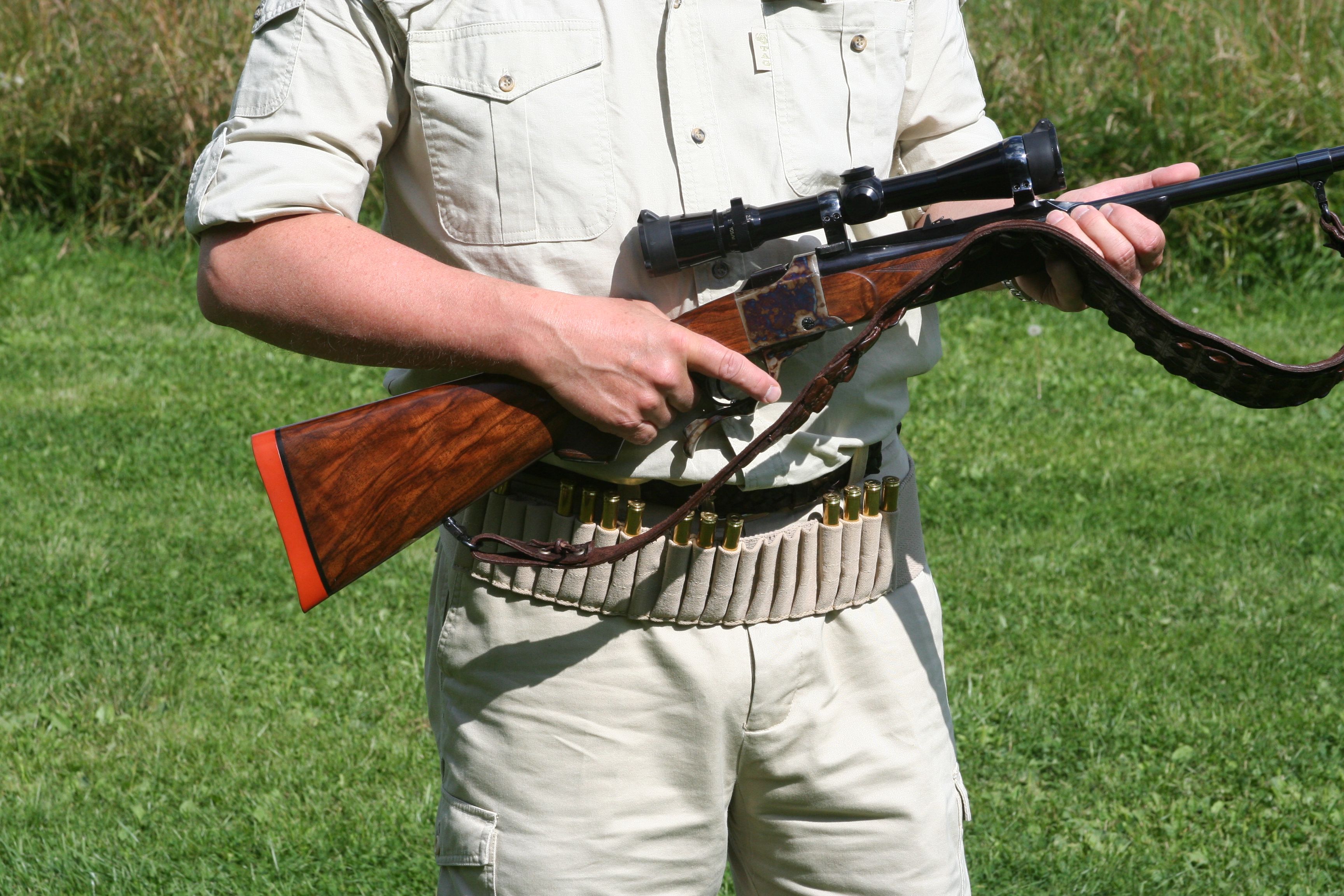 "Zimbabwean Backup Belt" Patronbälte - 100% Safari  100% Big Five - 9