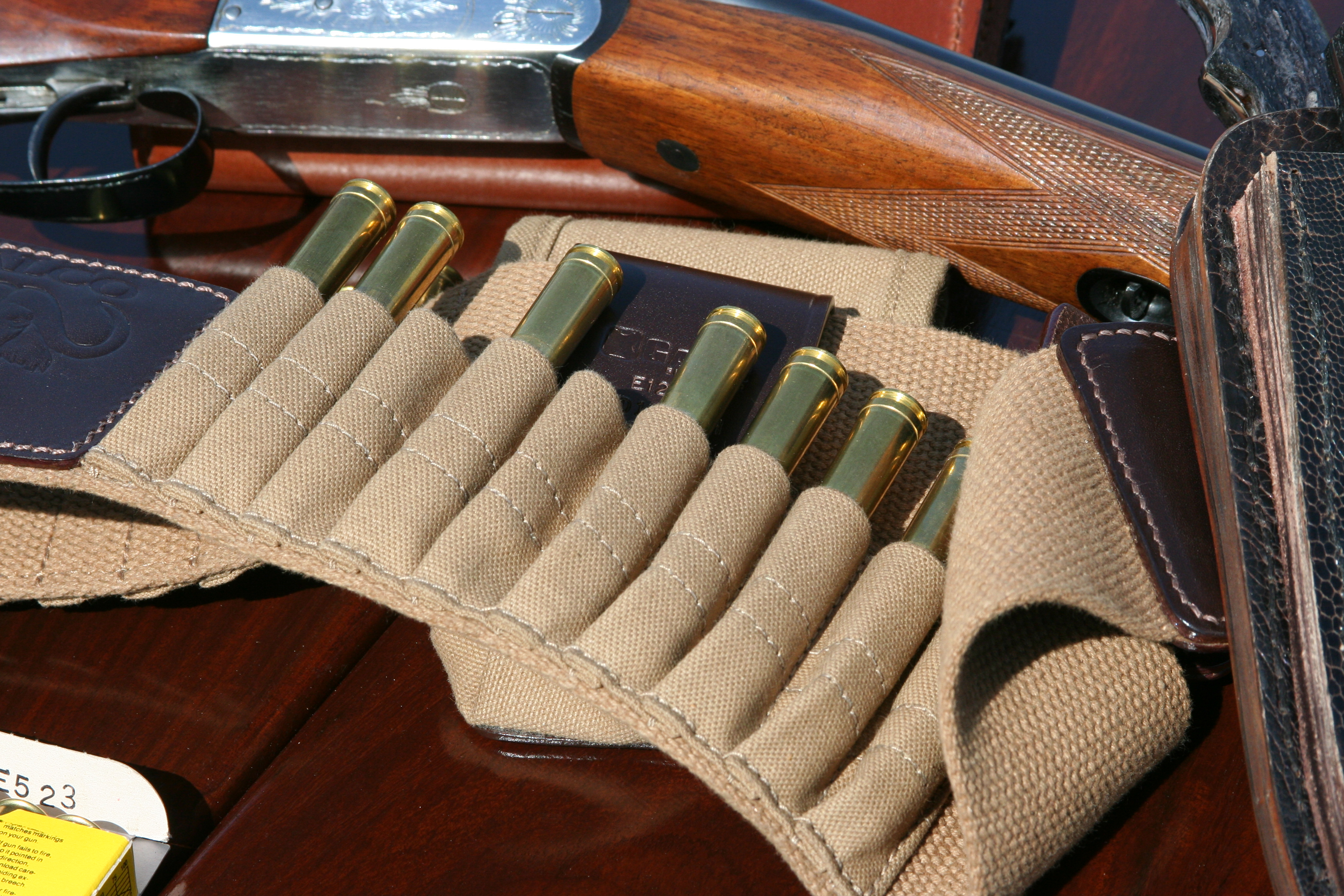 "Zimbabwean Backup Belt" Patronbälte - 100% Safari  100% Big Five - 6