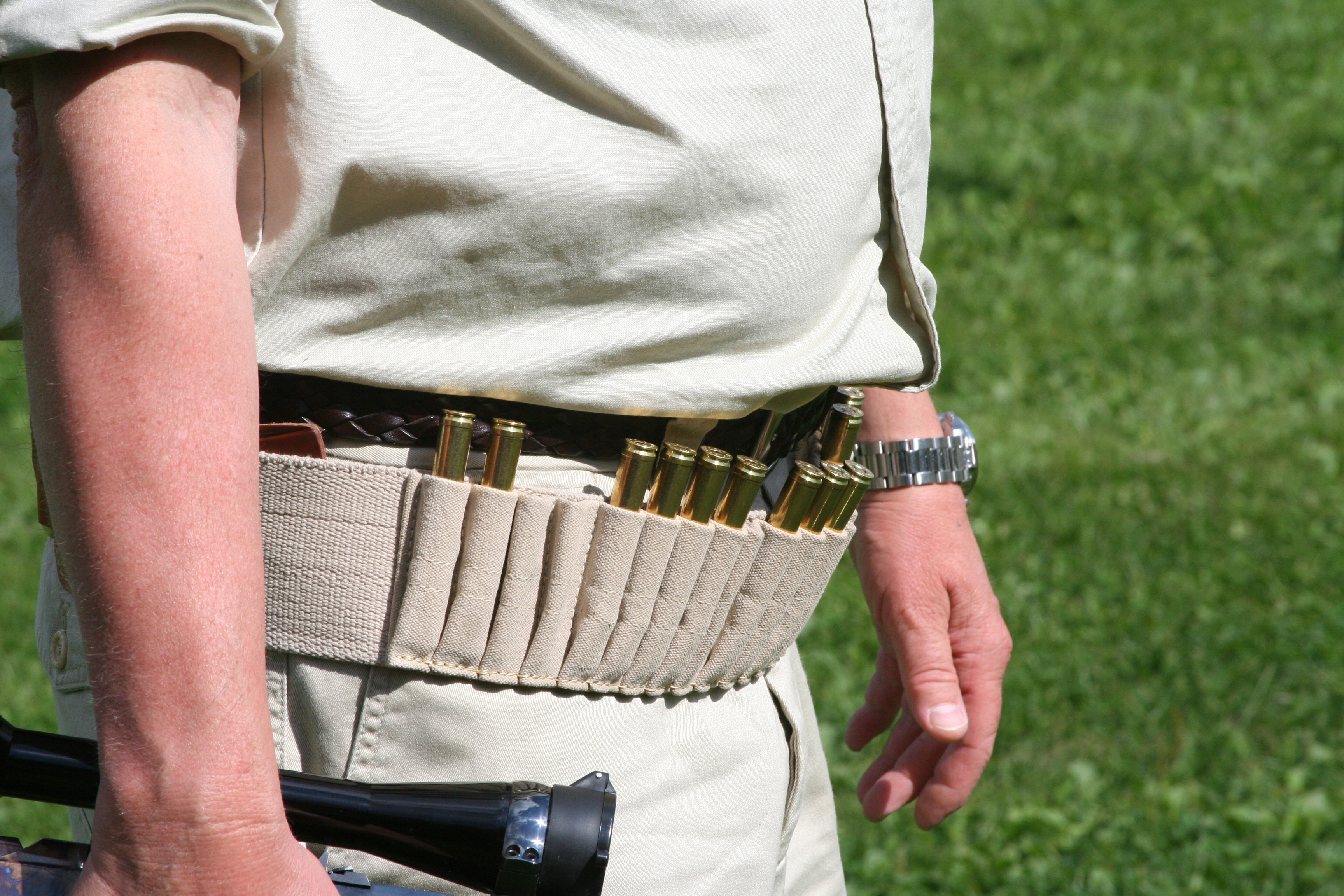 "Zimbabwean Backup Belt" Patronbälte - 100% Safari  100% Big Five - 5
