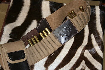 "Zimbabwean Backup Belt" Patronbälte - 100% Safari  100% Big Five