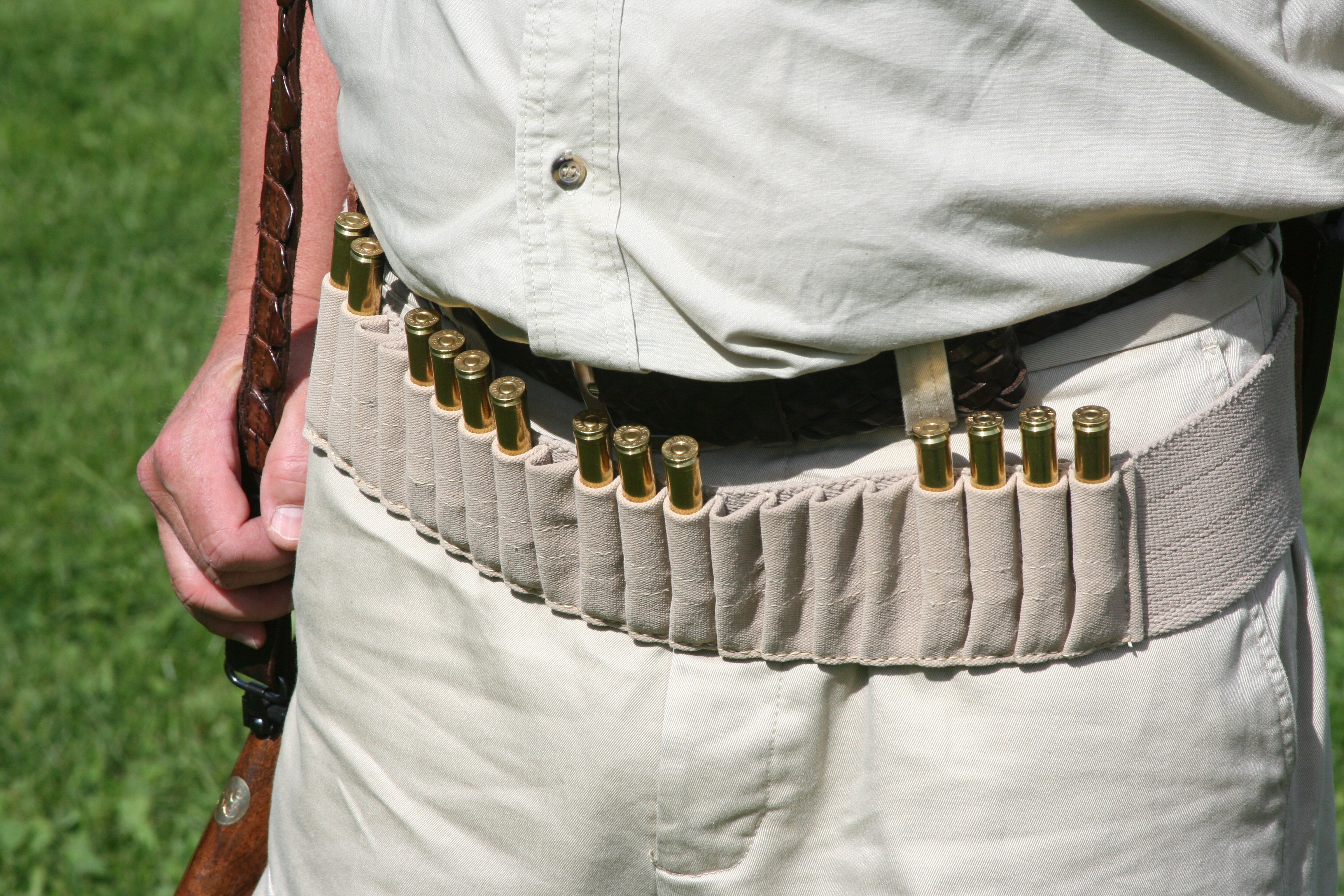"Zimbabwean Backup Belt" Patronbälte - 100% Safari  100% Big Five - 3