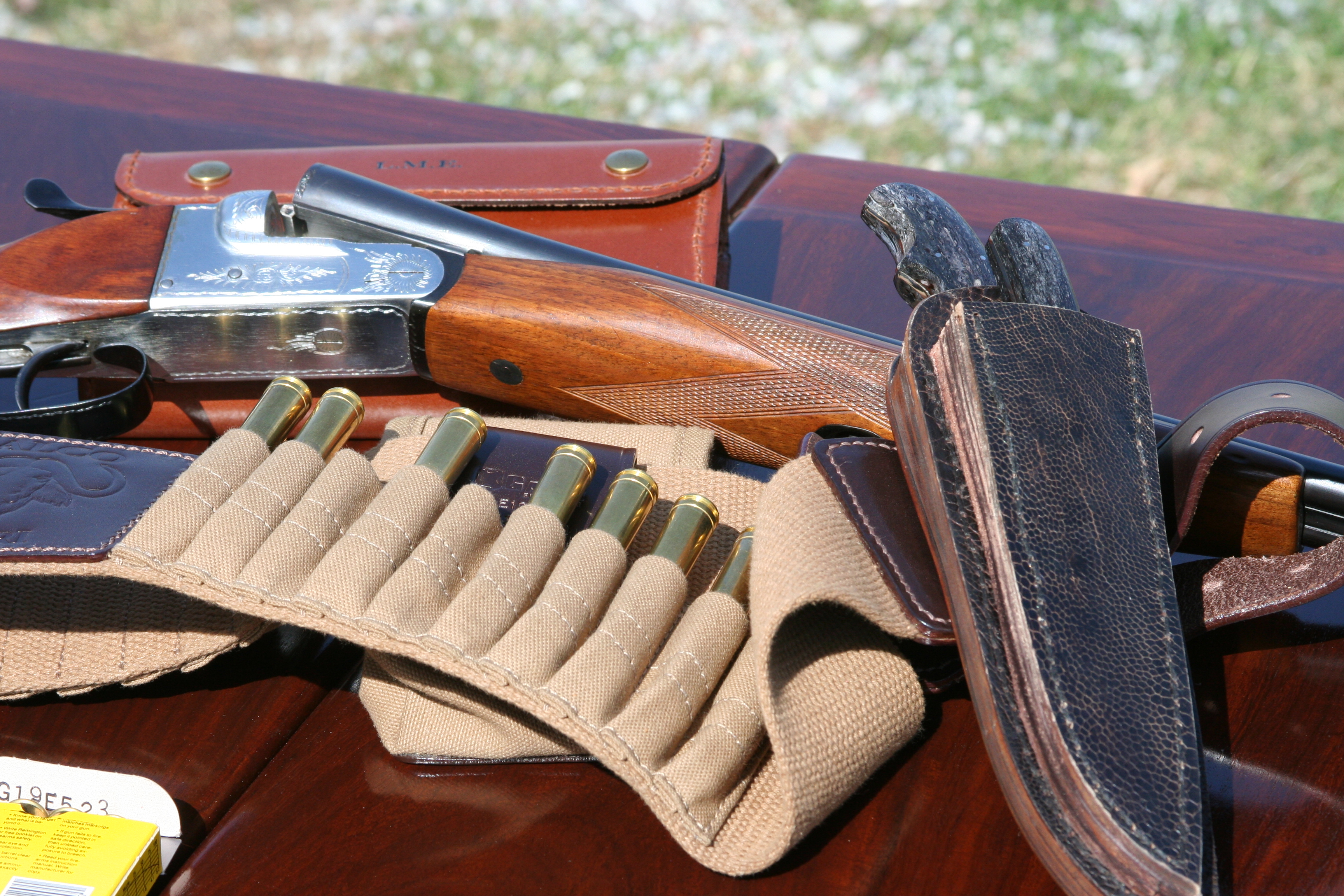 "Zimbabwean Backup Belt" Patronbälte - 100% Safari  100% Big Five - 2