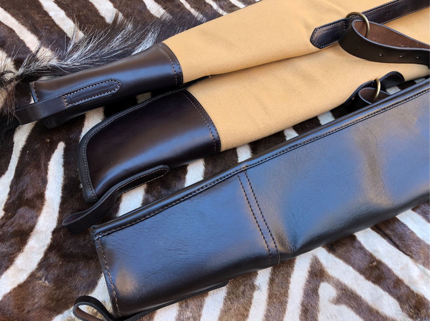  Gun Slip - Canvas/Läder Hagelvapen - 5