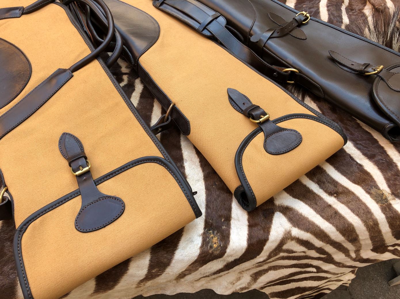  Gun Slip - Canvas/Läder Hagelvapen - 6