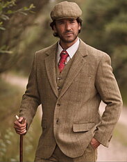 Engelsk Tweed - Derby Tweed Blazer - LIGHT SAGE