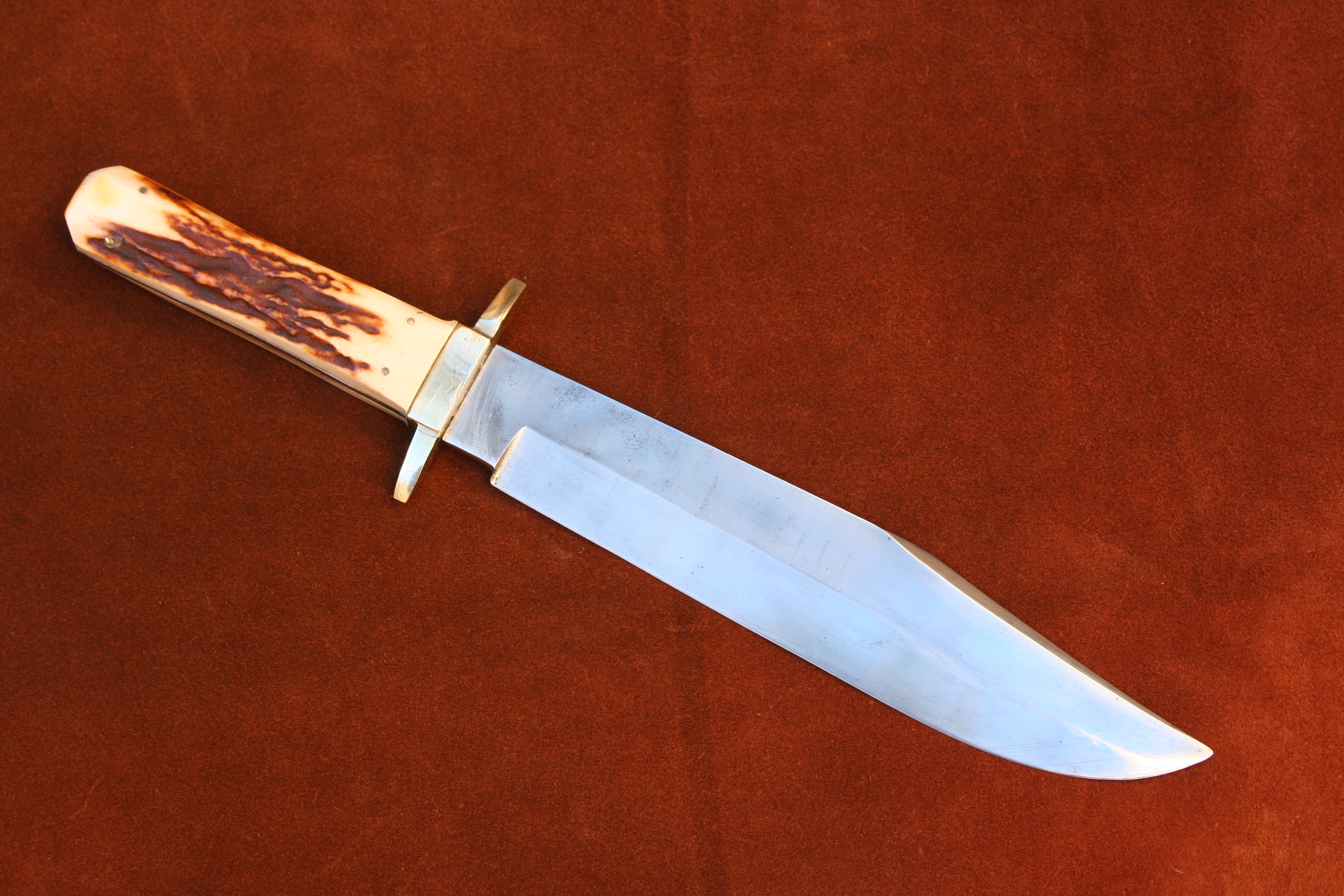 Vintage Bowie Knife 1960-tal US Handmade - En STOOOR kniv