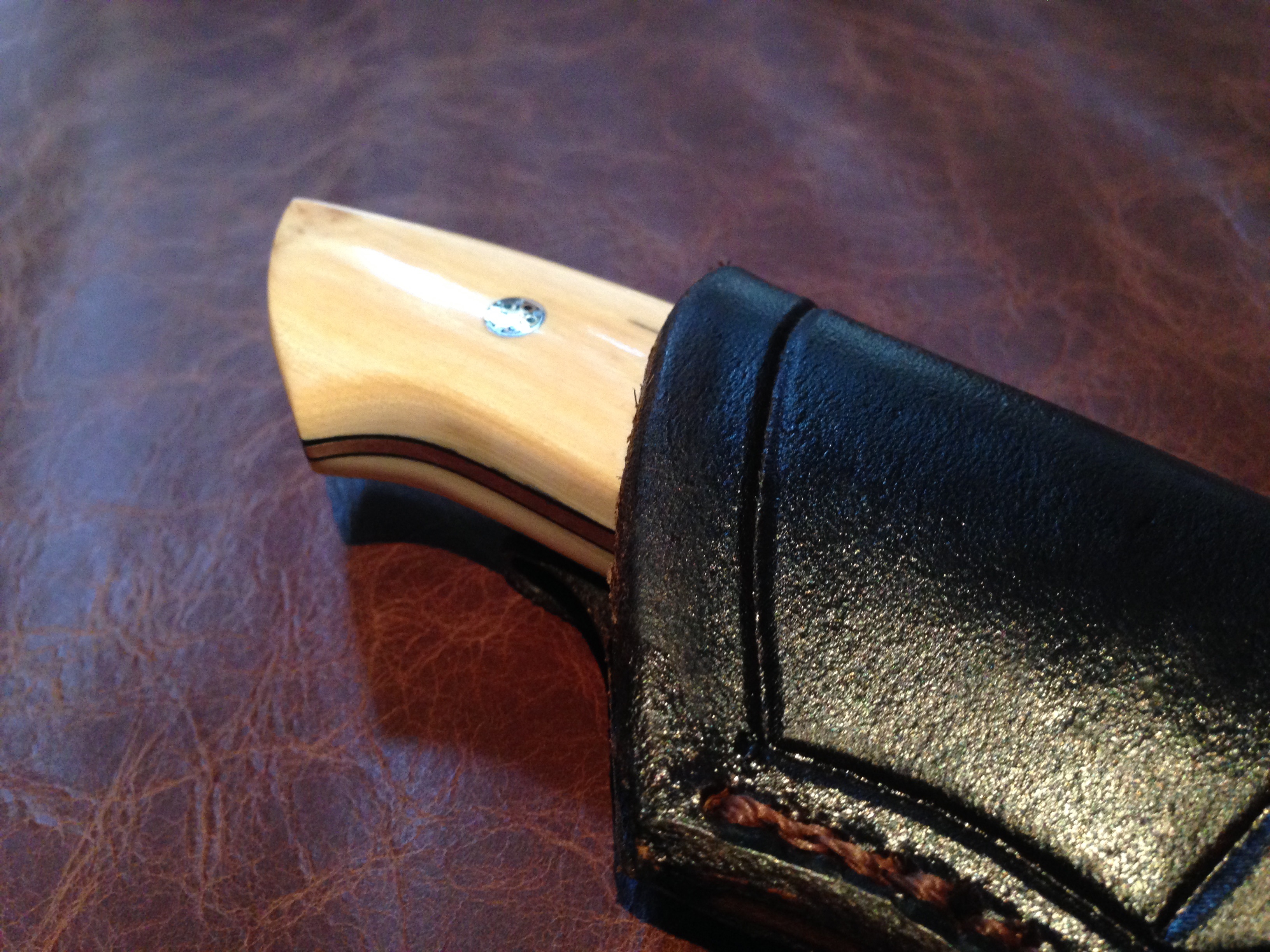 Drop Point  Mammoth Ivory Hunter – Mångtusenårig mammut - 8