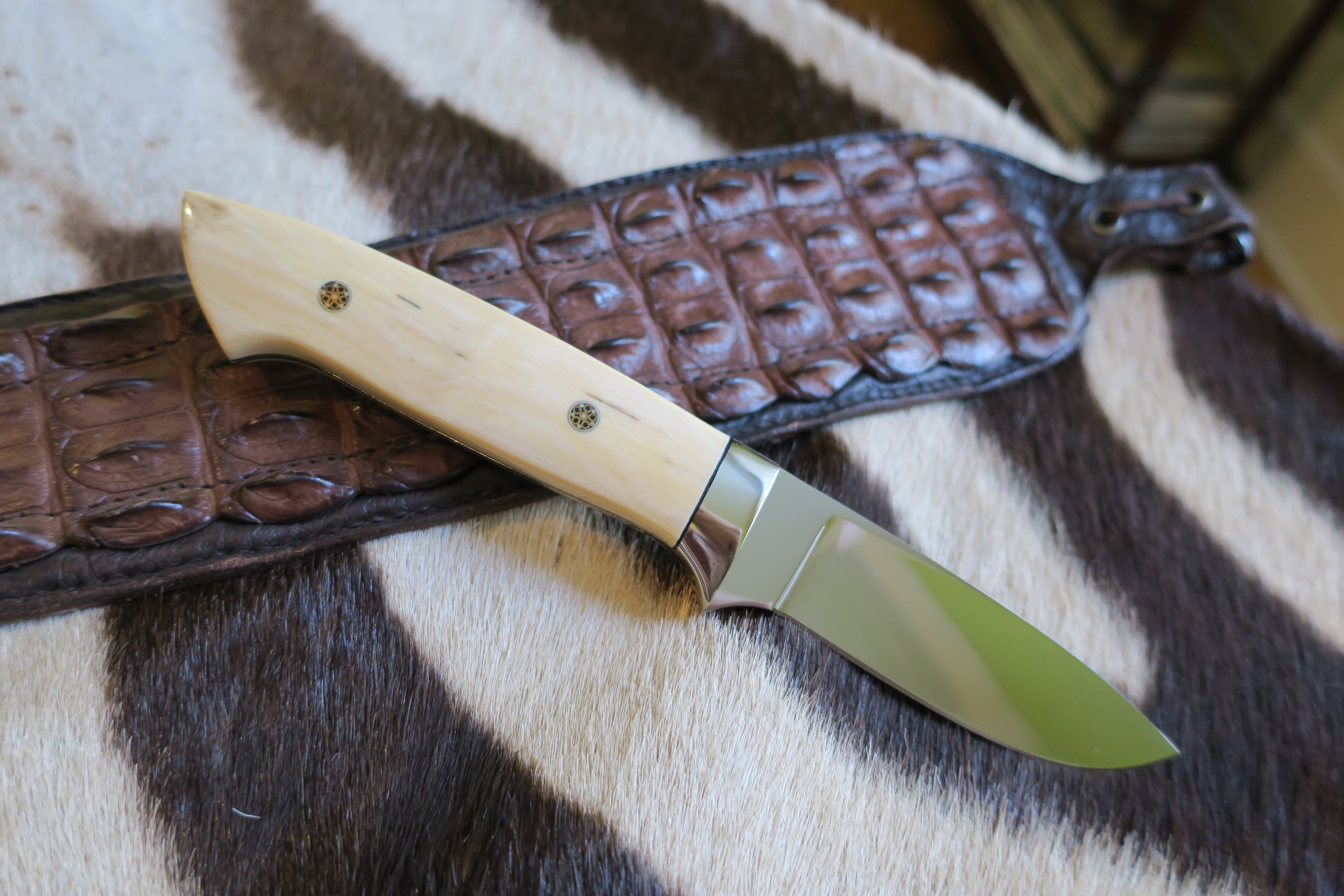Drop Point  Mammoth Ivory Hunter – Mångtusenårig mammut - 13