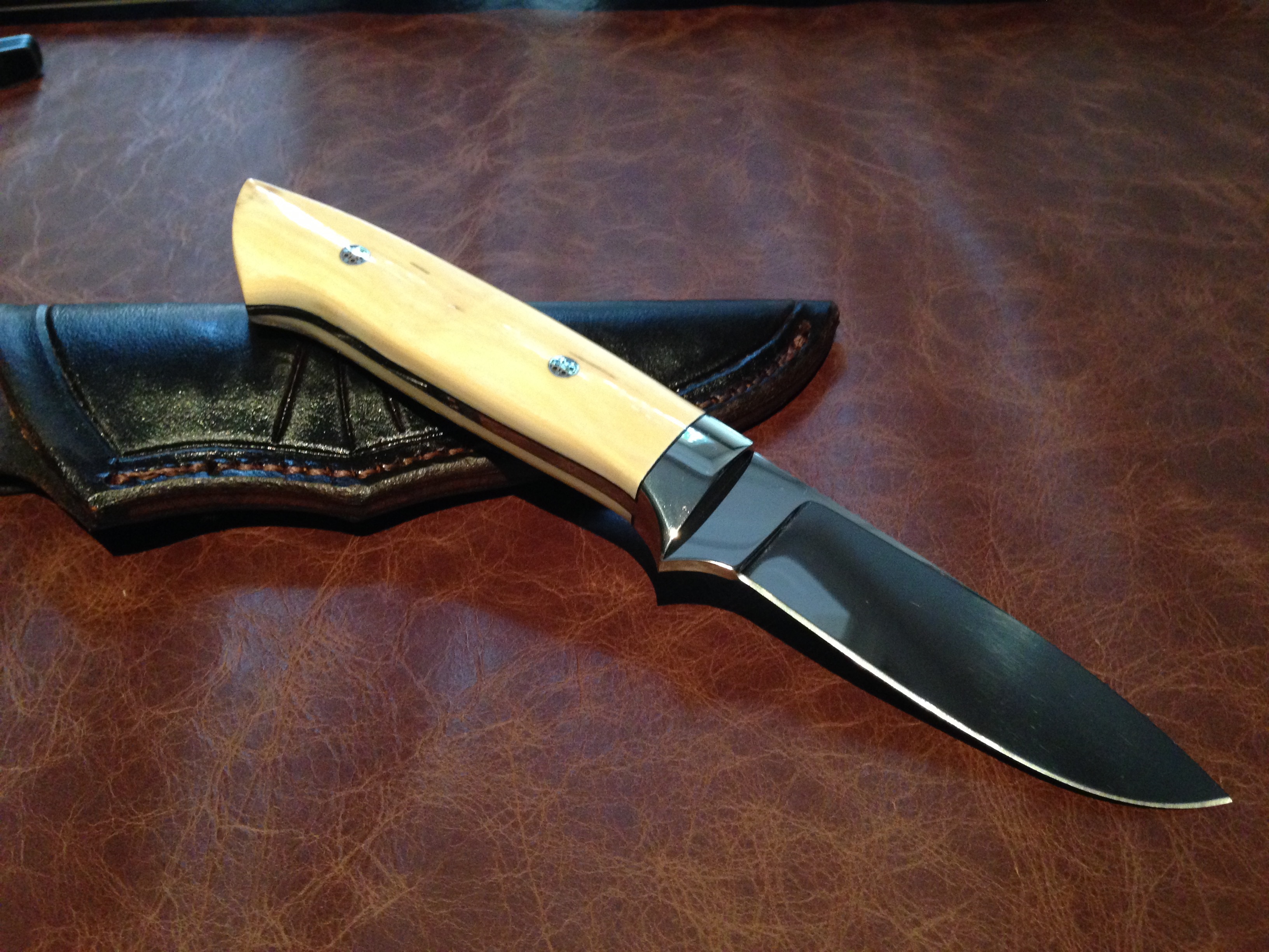 Drop Point  Mammoth Ivory Hunter – Mångtusenårig mammut - 7