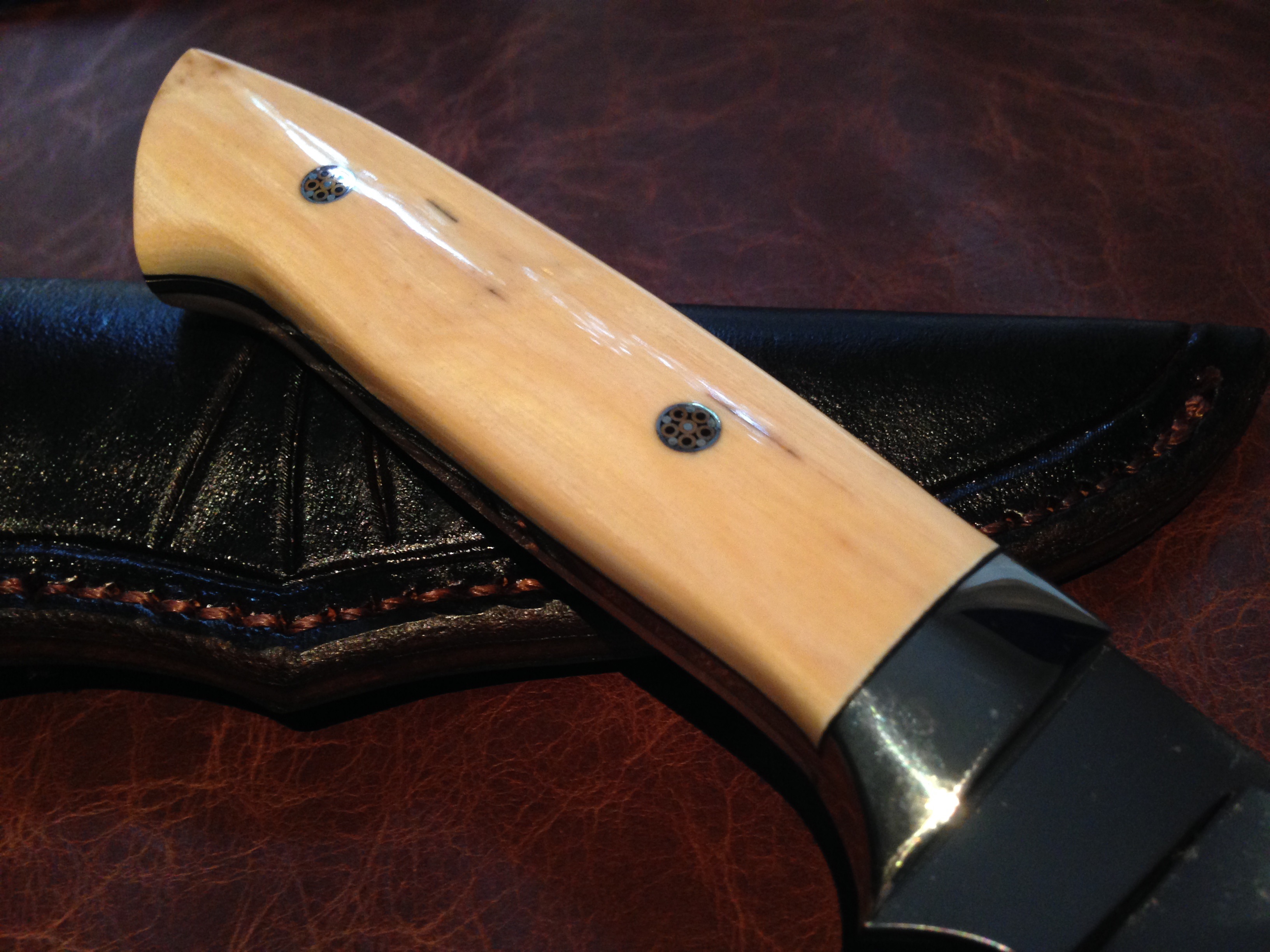 Drop Point  Mammoth Ivory Hunter – Mångtusenårig mammut - 9
