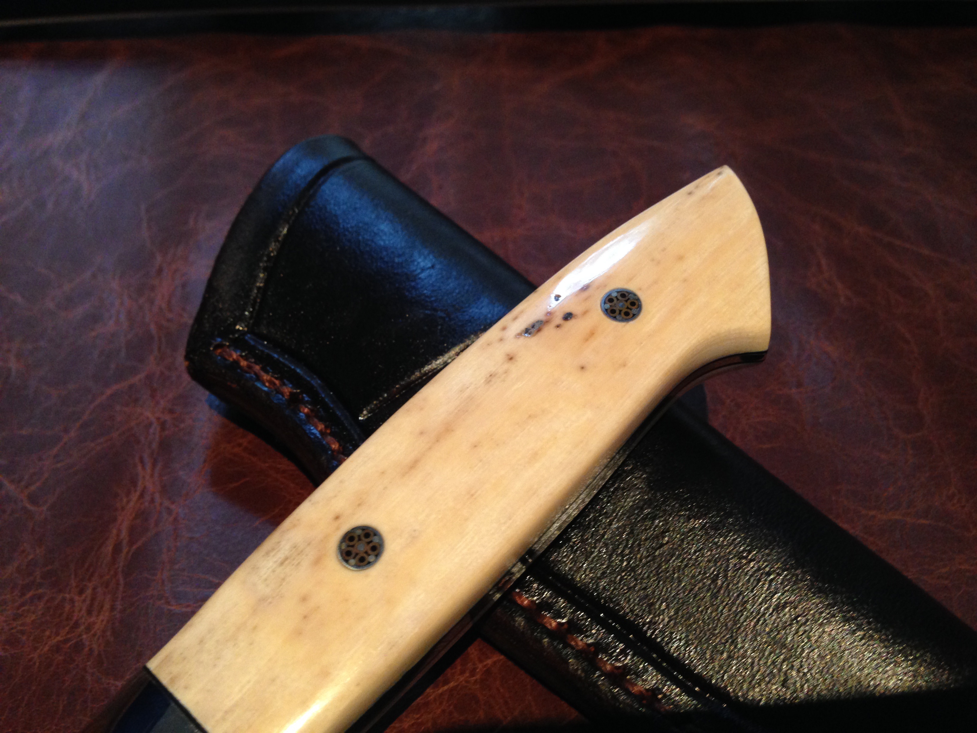 Drop Point  Mammoth Ivory Hunter – Mångtusenårig mammut - 10