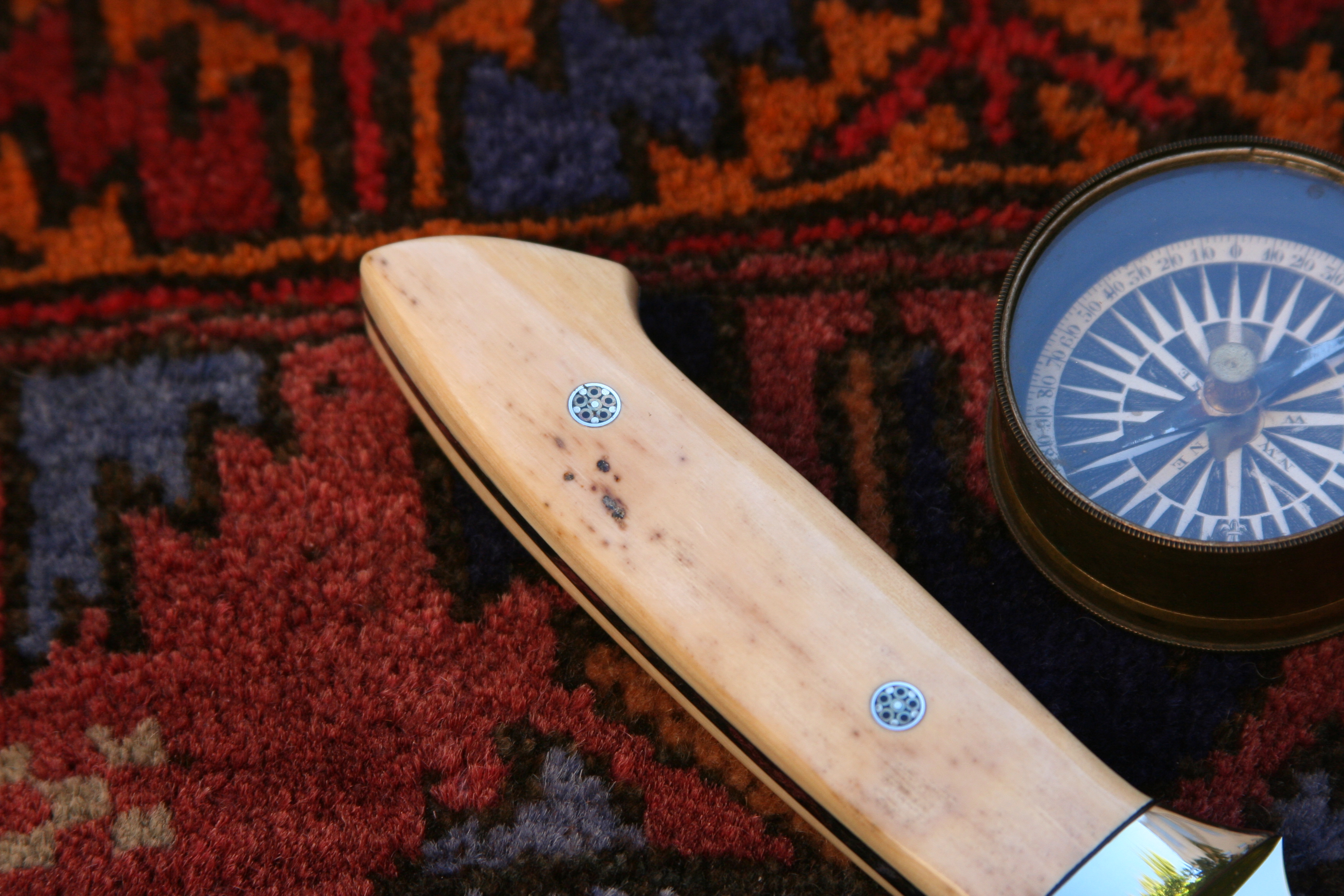 Drop Point  Mammoth Ivory Hunter – Mångtusenårig mammut - 5