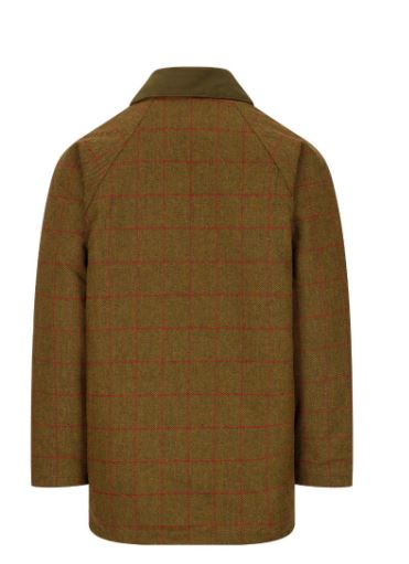 NU !!   50% RABATT*****  Engelsk Tweed - Derby Tweed Shooting Jacket - RED STRIPE - 5