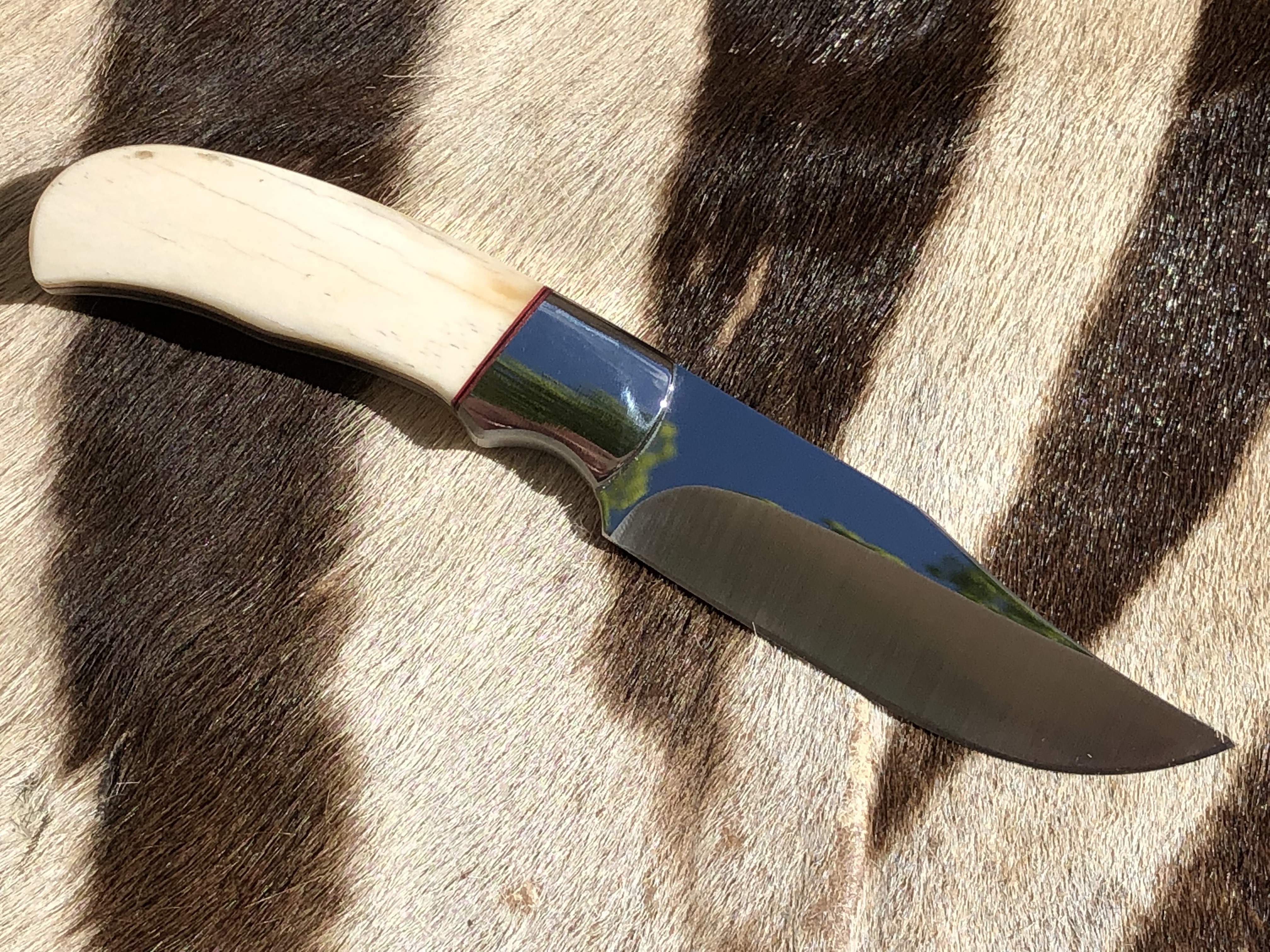 Makalöst Knivhantverk! Rhino – en medium Utility Hunter knife - 6