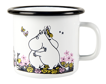 Emaljmugg Mumin Kram 2,5 dl