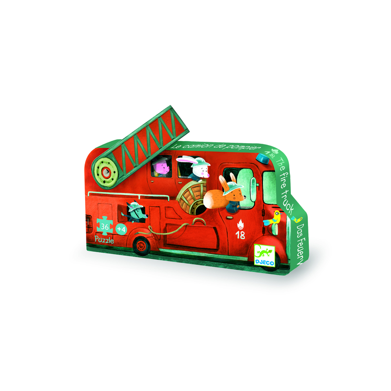 Pussel - Fire truck