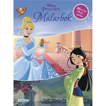 Målarbok - Prinsessor