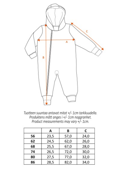 Overall Mumin Klättare - 5