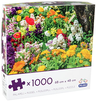 Pussel - Blommor 1000 bitar 
