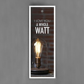 Hang tags - A Whole watt